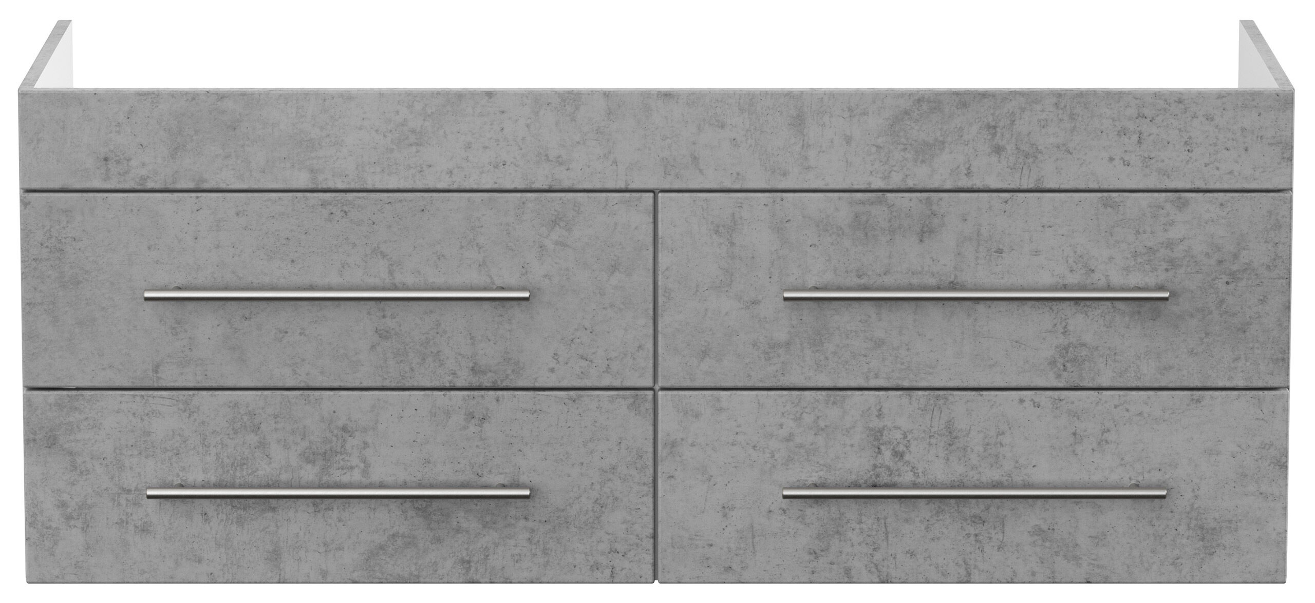 Unterschrank für Villeroy und Boch Venticello 130 cm Doppel B SoftClose beton
