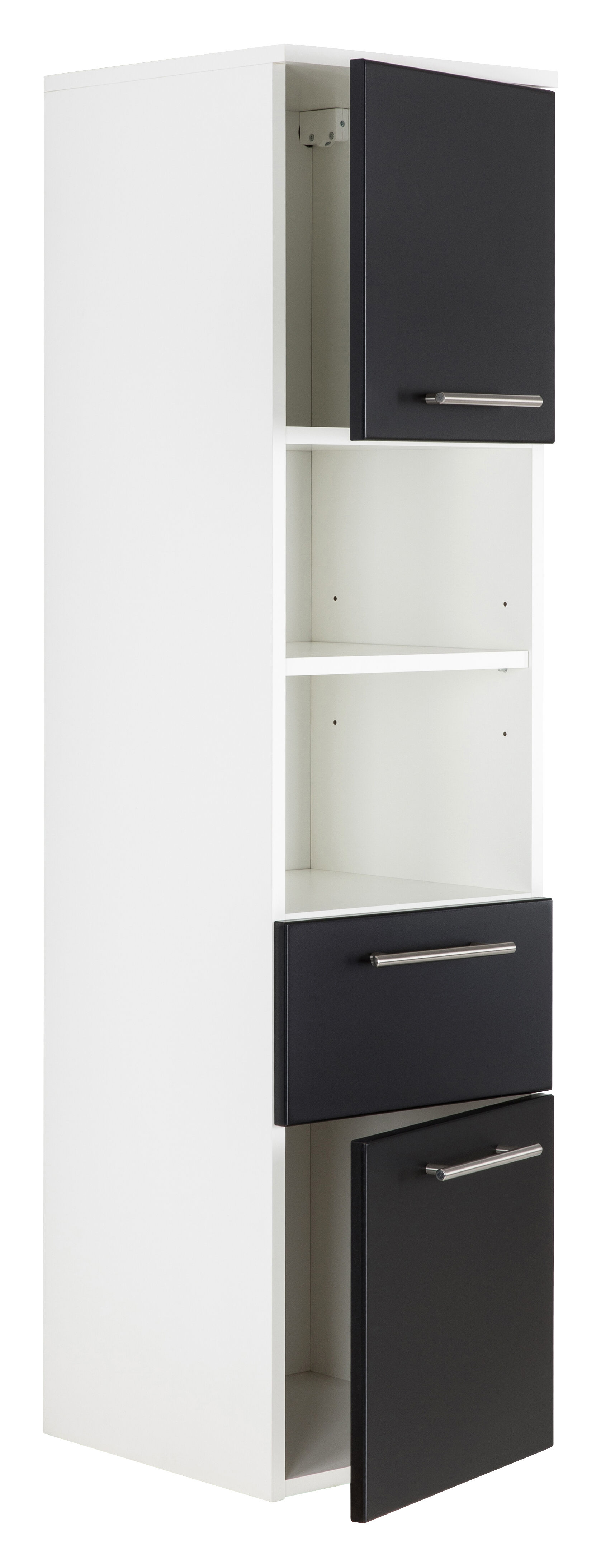 Badmöbel-Set SANTINI 75 (3-teilig) SoftClose schwarz