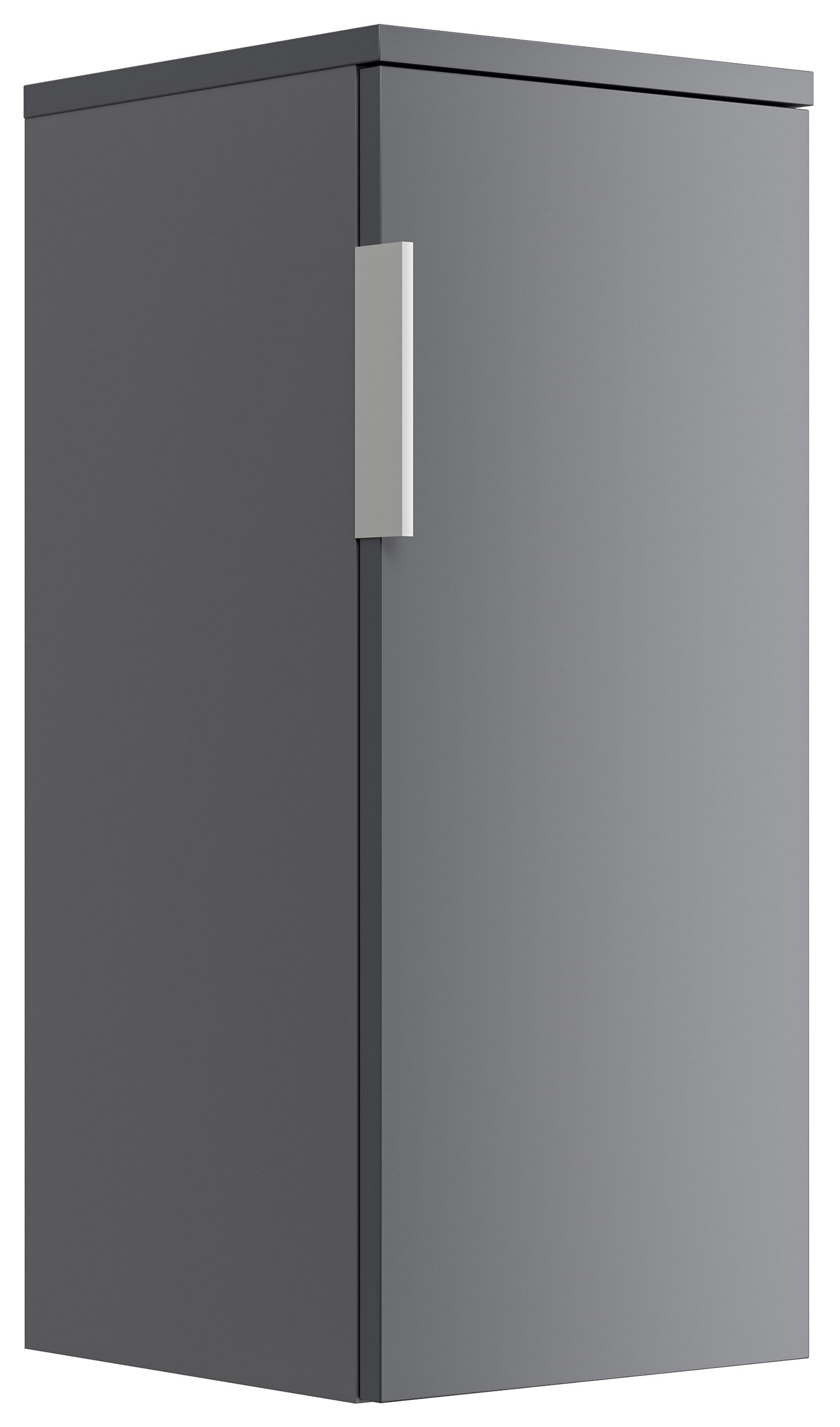Badschrank 2er Set Vega zur Wandmontage Grafit ST / Grafit Matt
