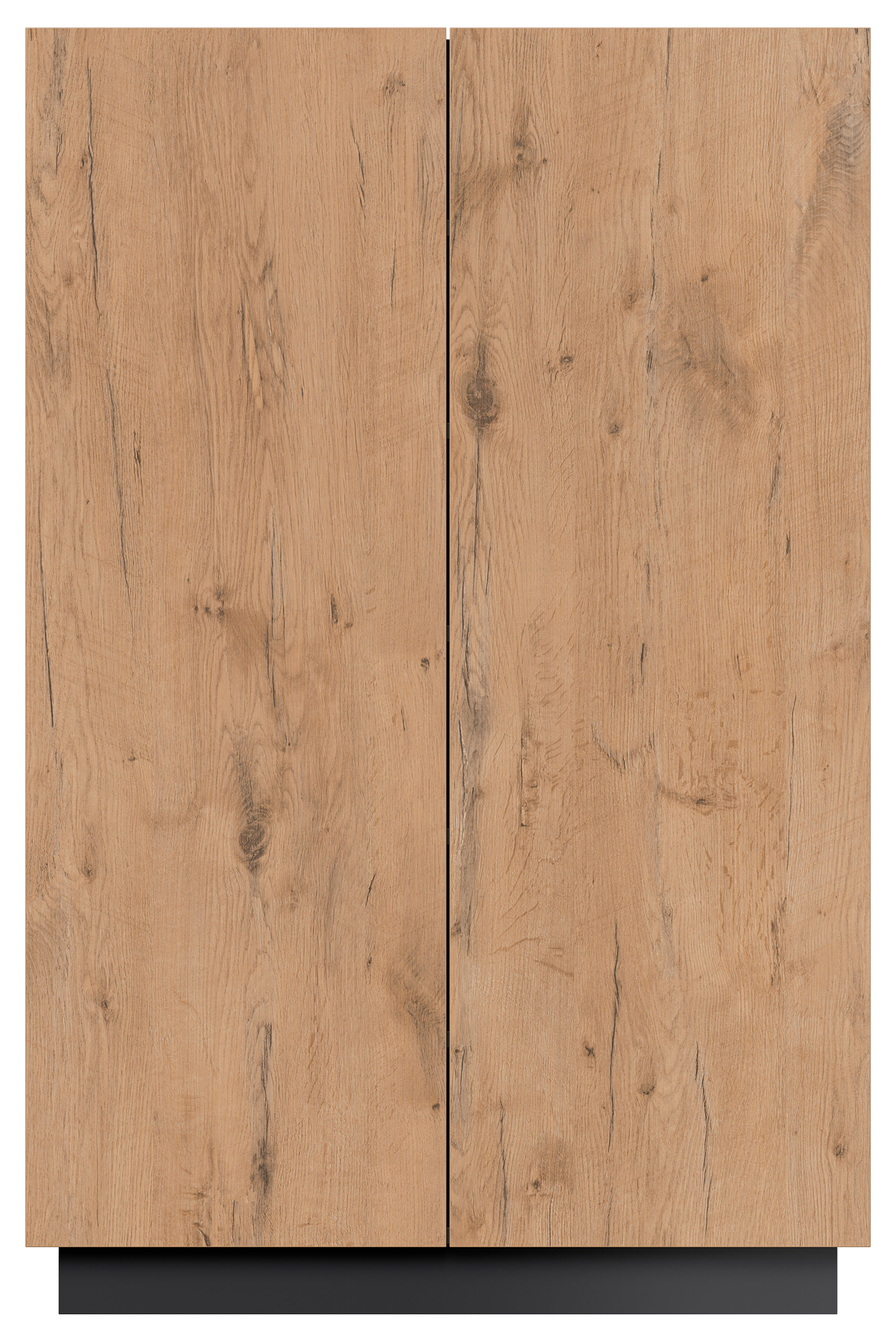 Sideboard Schuhschrank Alius-M 2 Türen Asche