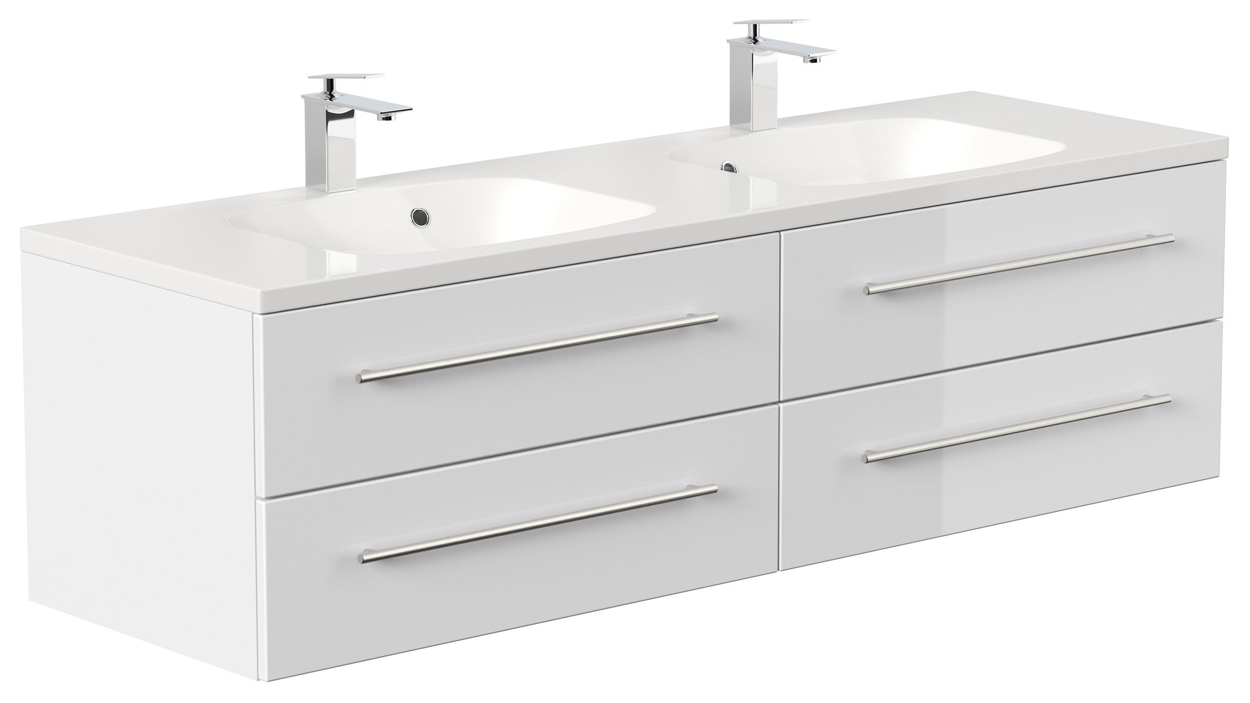 Badmöbel Colossos 160 SoftClose schwarz
