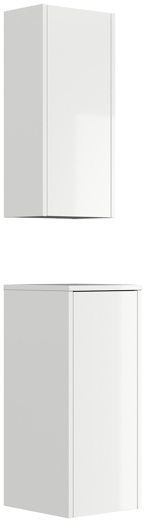 Badschrank 2er Set Taifun zur Wandmontage grafit