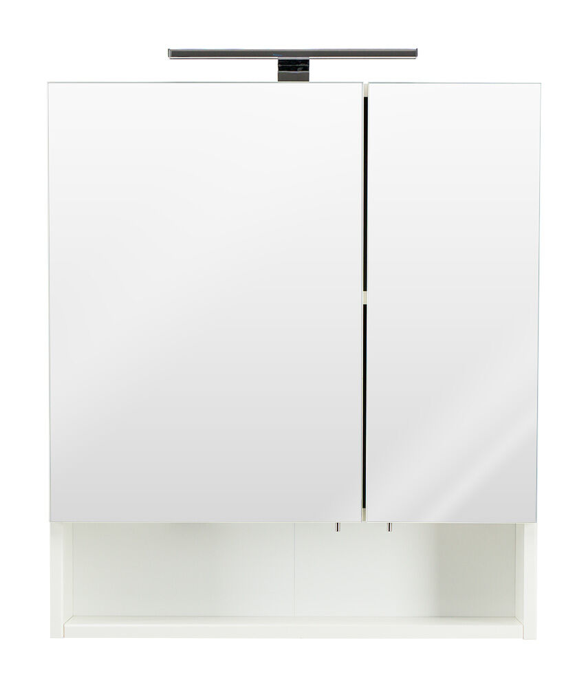 Spiegelschrank 60 cm weiss