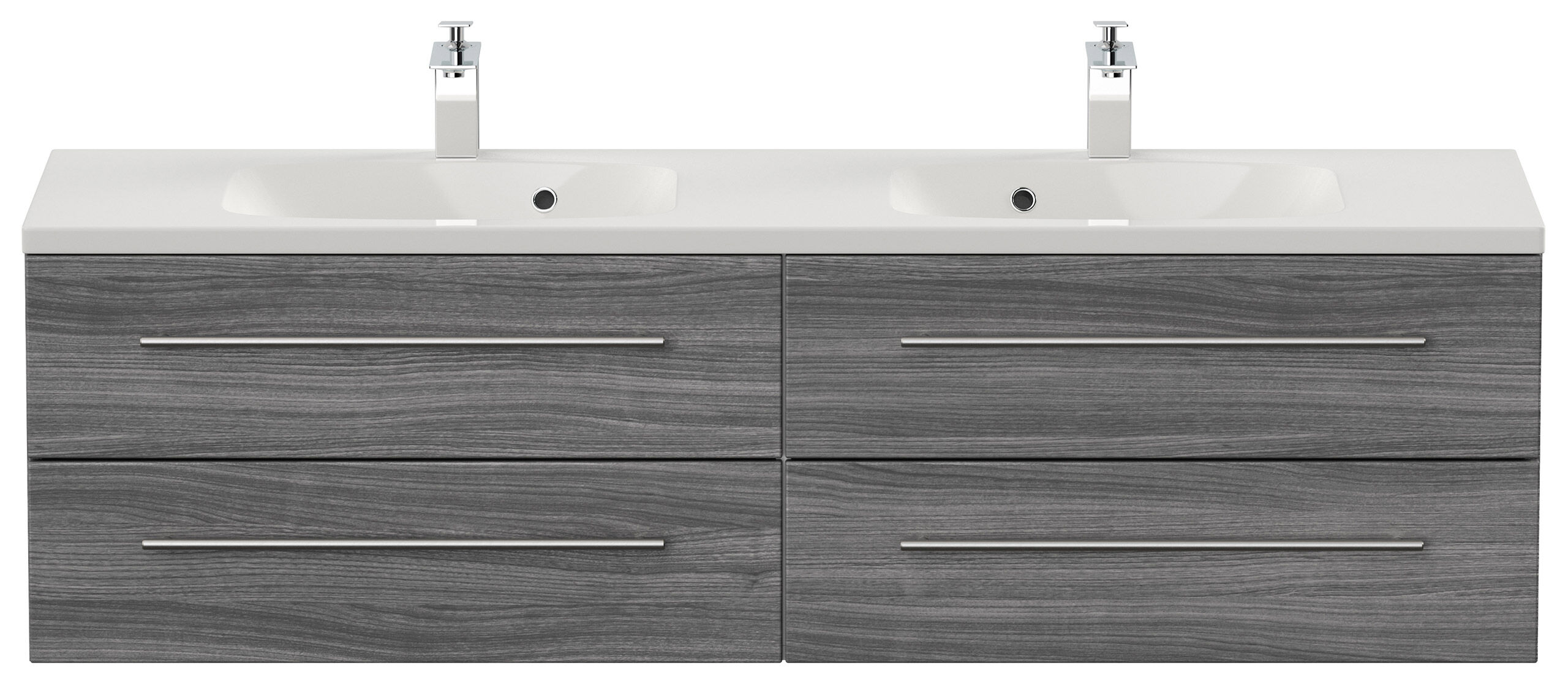 Badmöbel Colossos 160 SoftClose schwarz