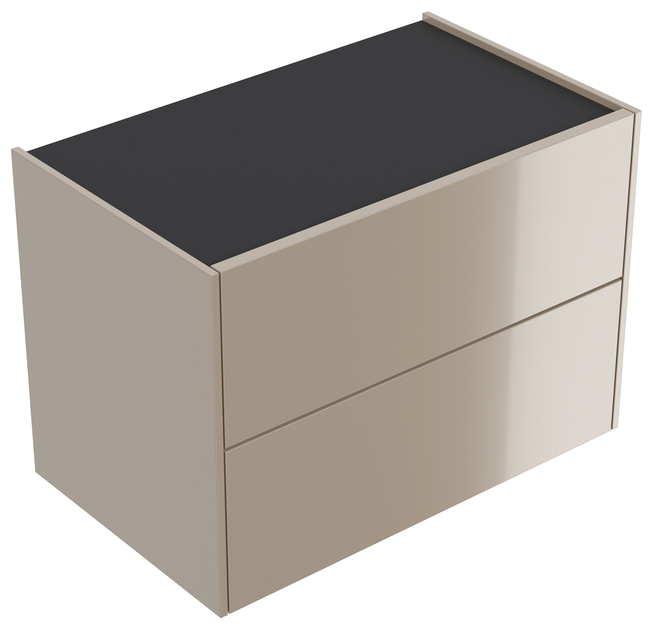 Hängeschrank Urban Slimline Konsole 2 Schubladen Push-to-open Kubanit