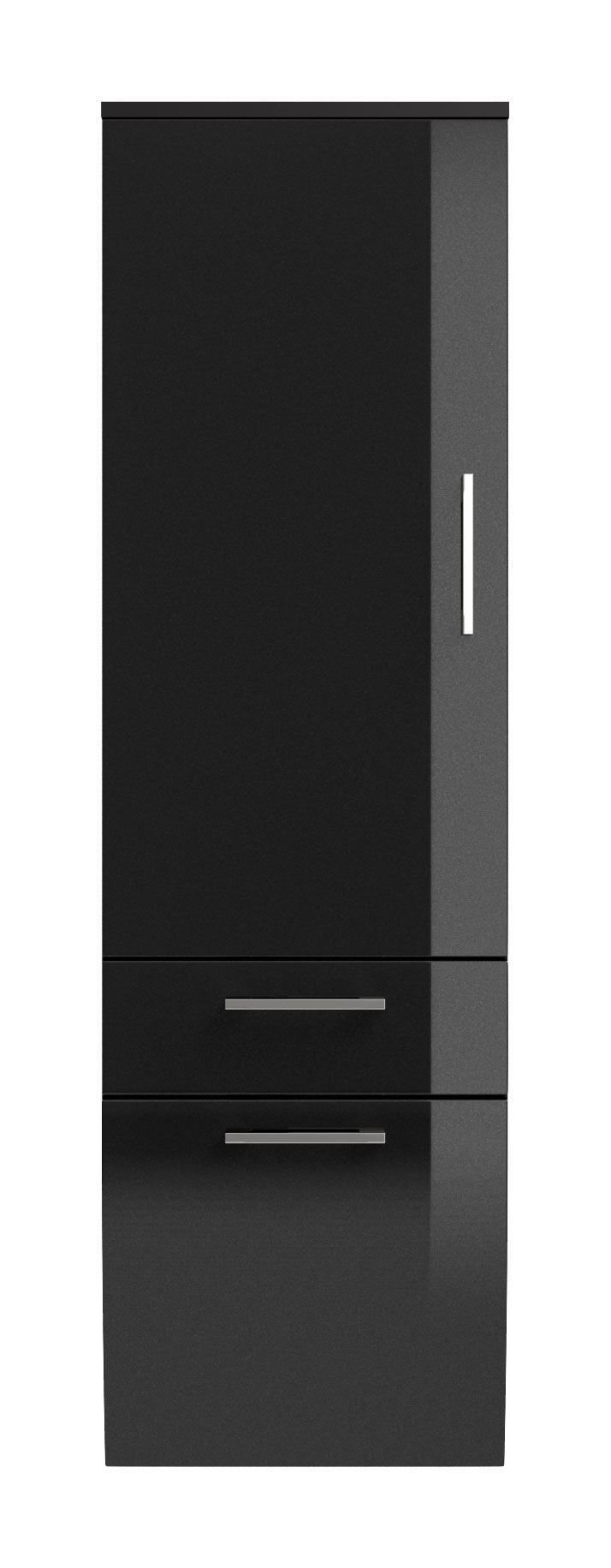 Hochschrank Rima 135 cm rund Anthrazit