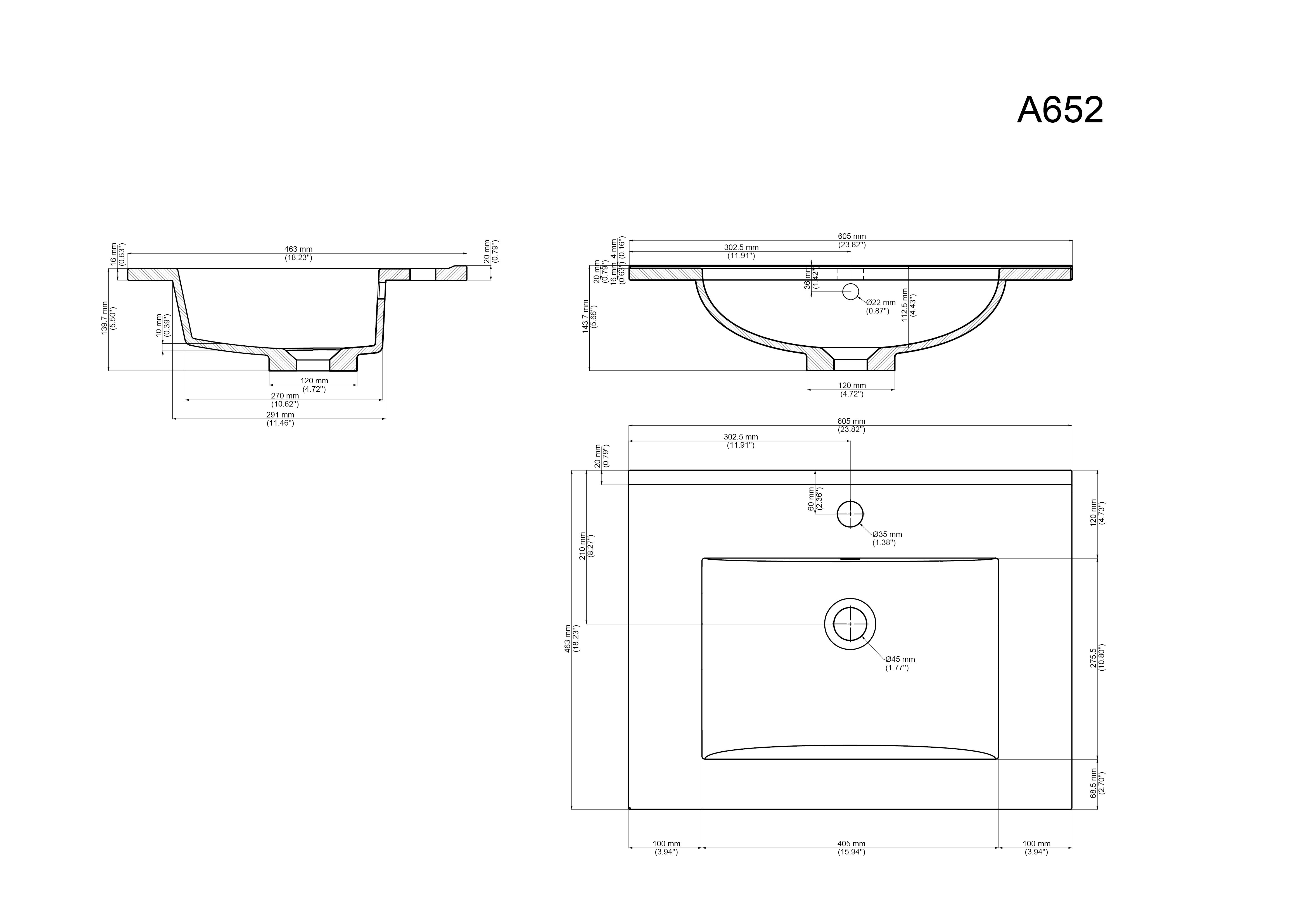 Badmöbel Set Firenze 60 3tlg. LED Spiegel und Hochschrank grafit