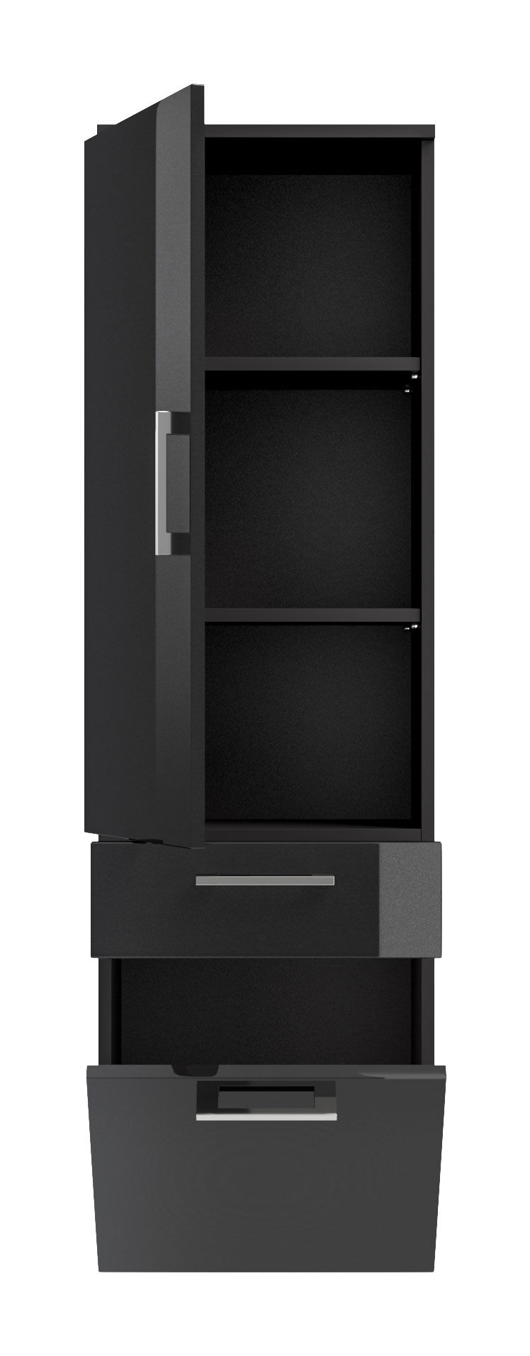 Hochschrank Rima 135 cm Anthrazit