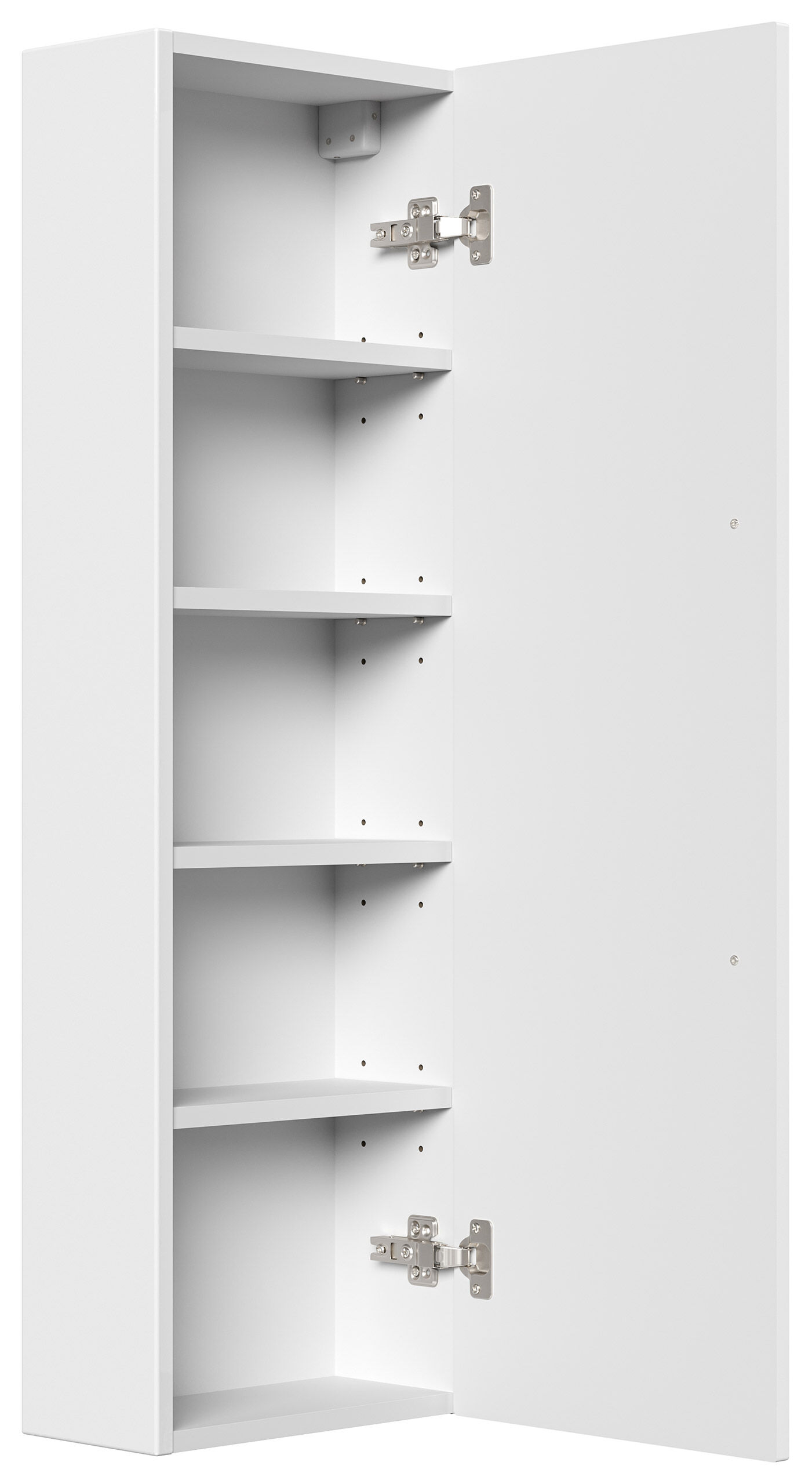 Hochschrank Slimline nur 17cm Tief (BxH) 33x105 cm eiche hell