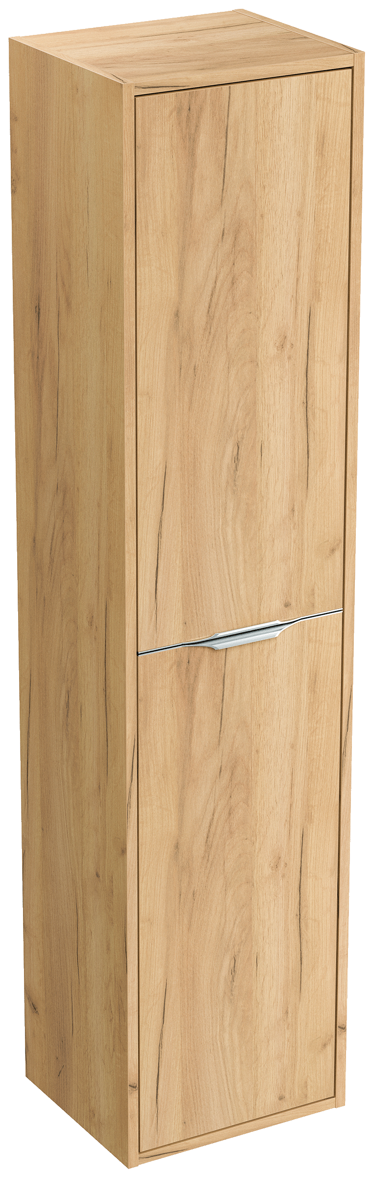Hochschrank Elements 35x150cm Softclose Türen eiche gold