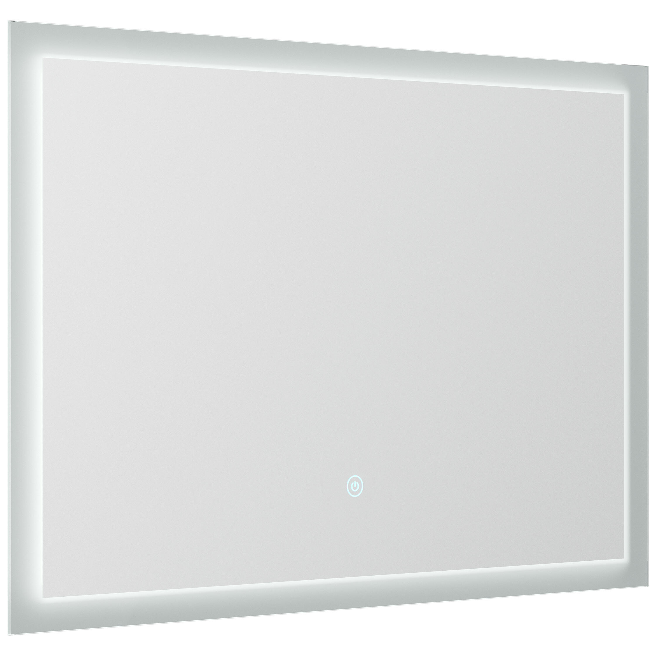 LED Spiegel 80x53 cm mit Touch Bedienung