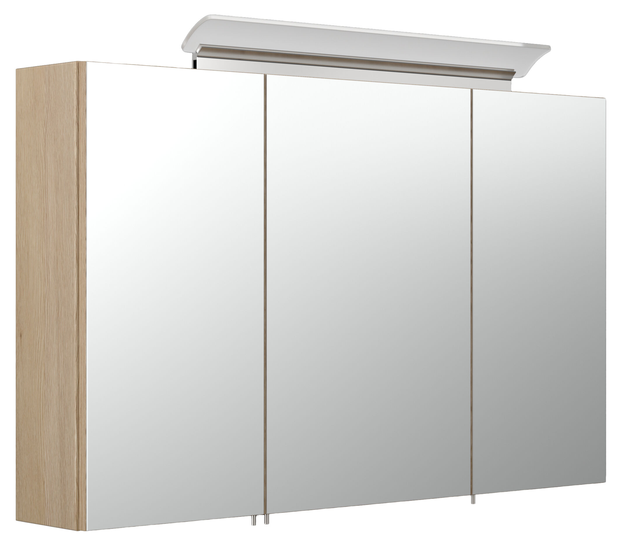 Badmöbel-Set Venezia 100 cm (6-teilig) SoftClose eiche hell 