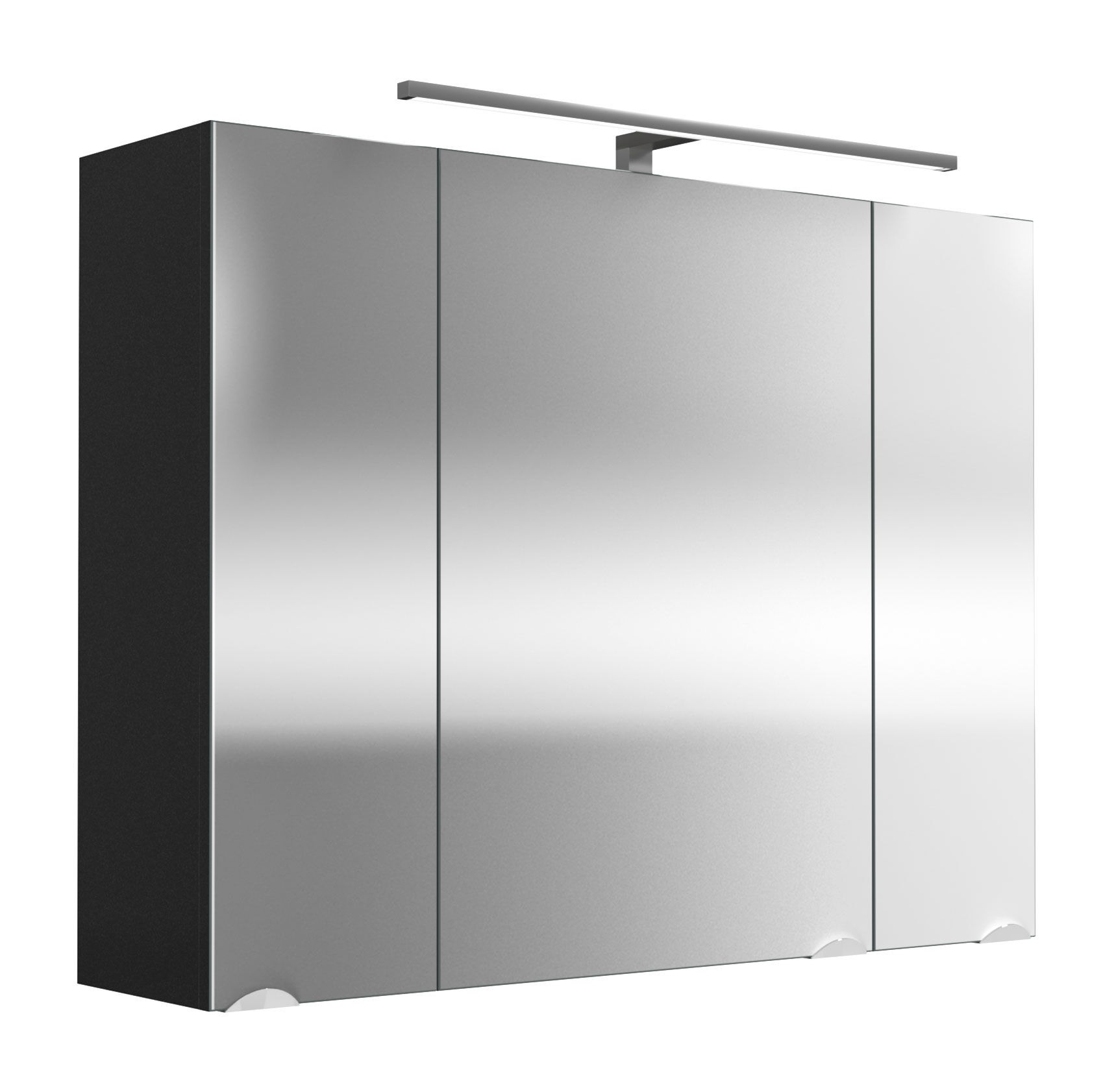 Spiegelschrank 90cm Grafit