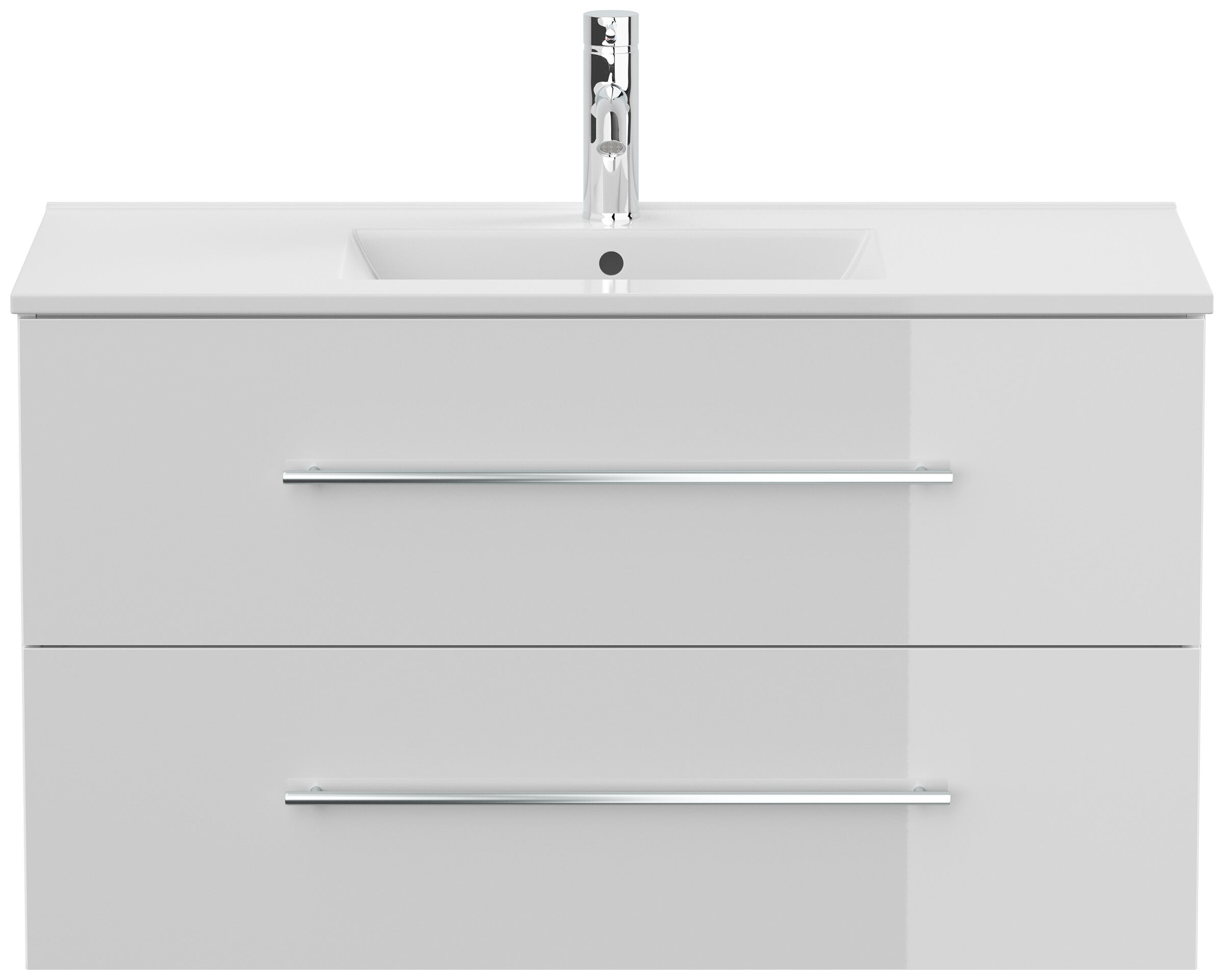 Badmöbel Firenze 100 SoftClose weiss hochglanz