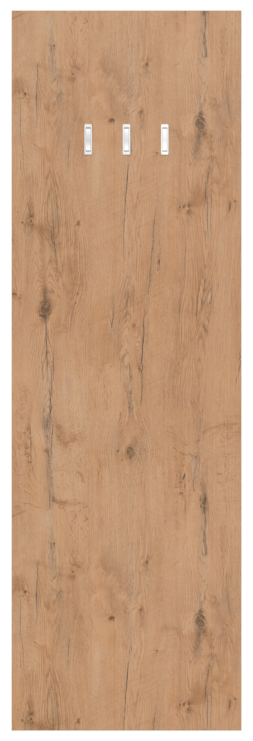 Garderobenpaneel Urban 3 Haken Garderobenstange 6 Paar Schuhe Oak