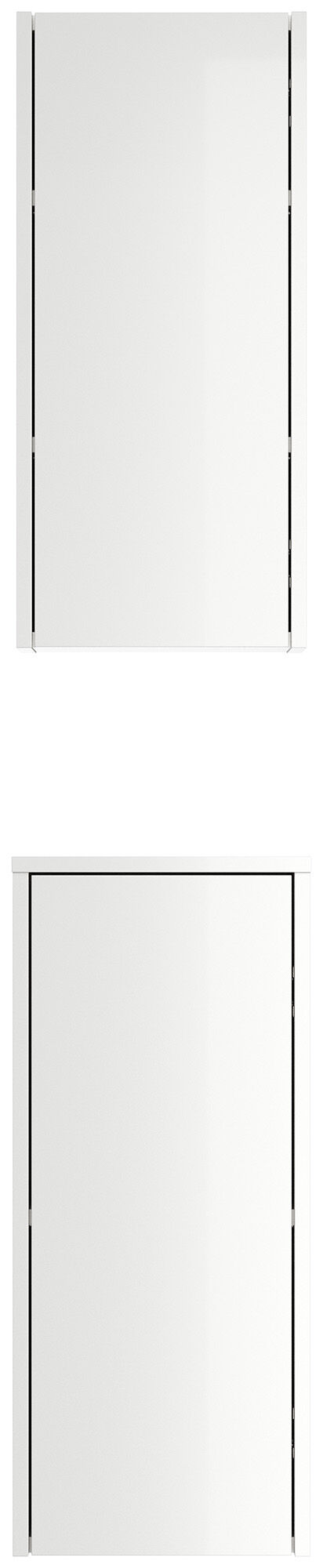 Badschrank 2er Set Taifun zur Wandmontage grafit