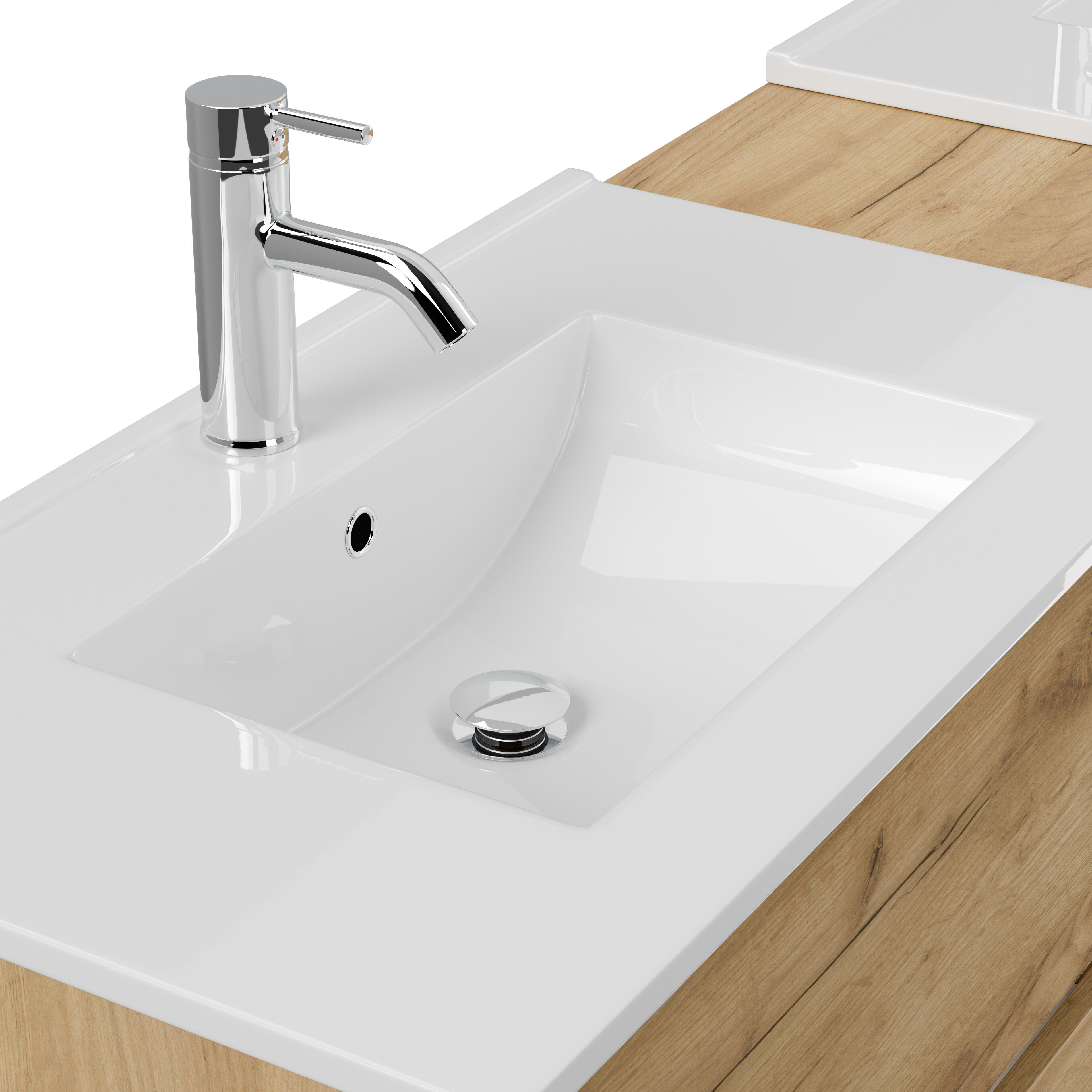 Badmöbelset Taifun 190cm eiche gold