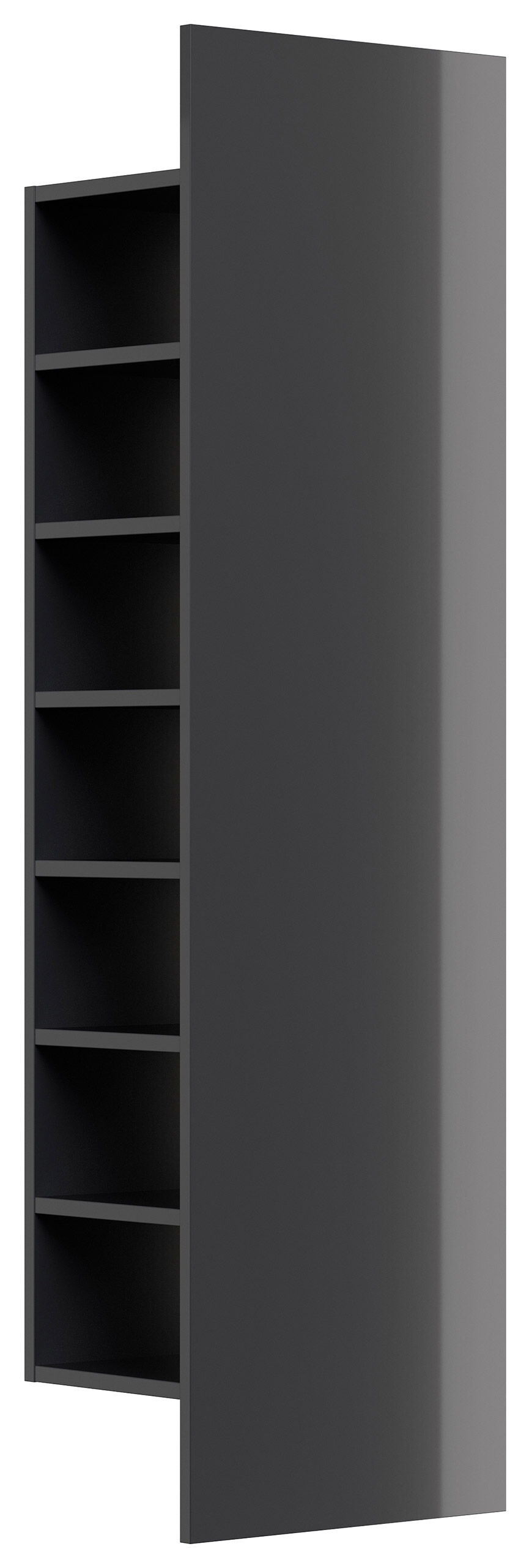 Schuhregal Vestis 7 Paar Asche
