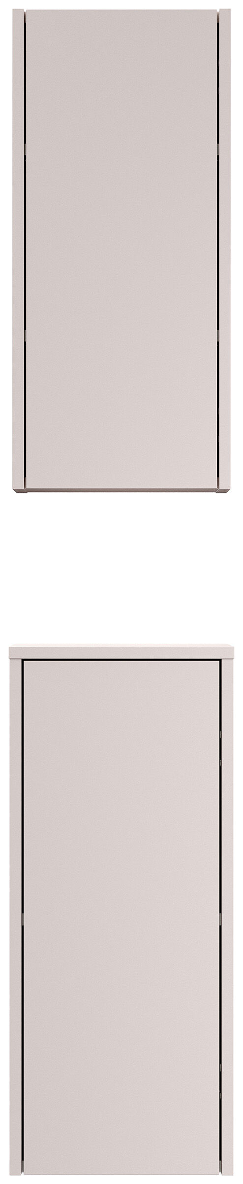 Badschrank 2er Set Taifun zur Wandmontage eiche gold