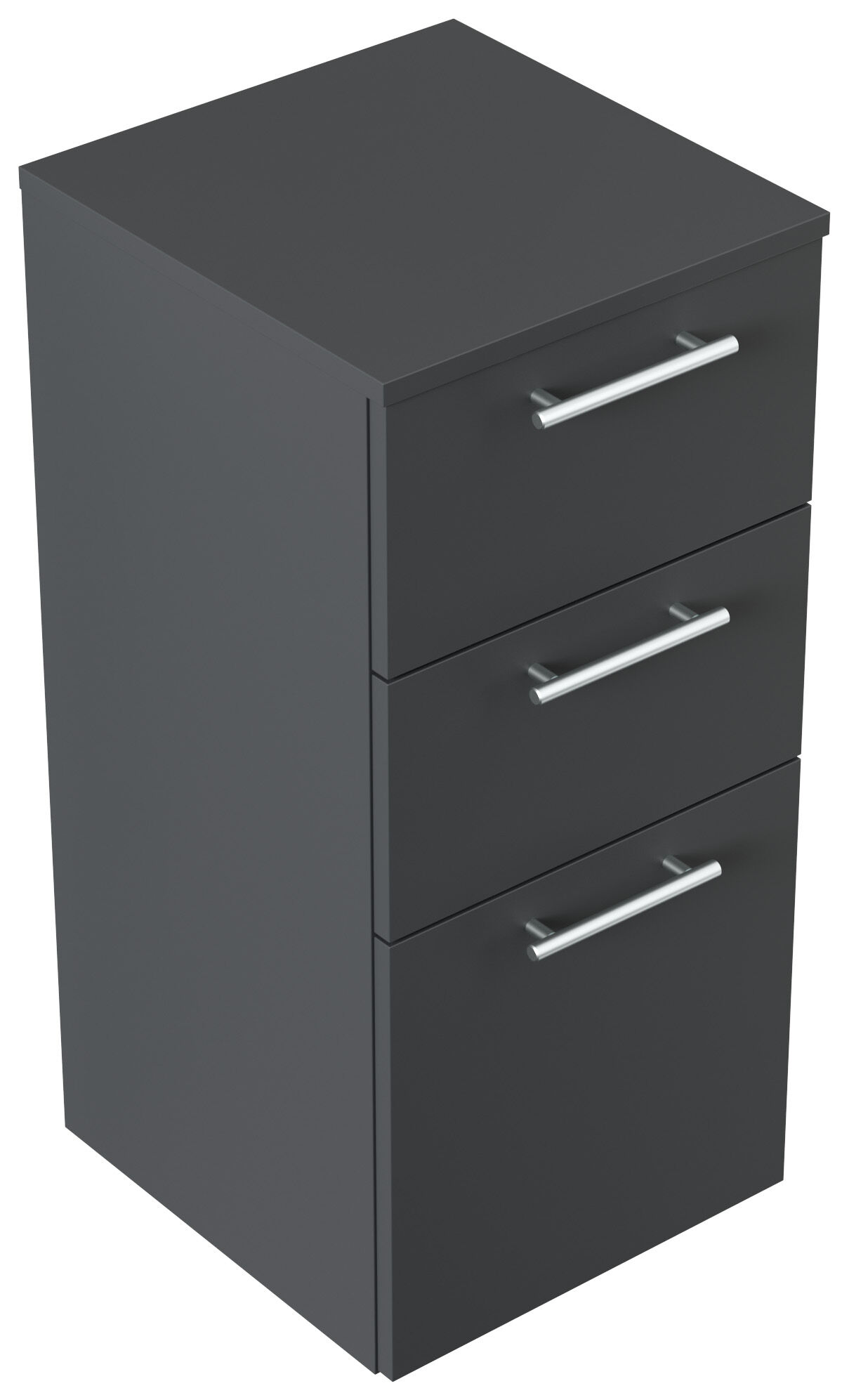 Midischrank 75cm eiche gold