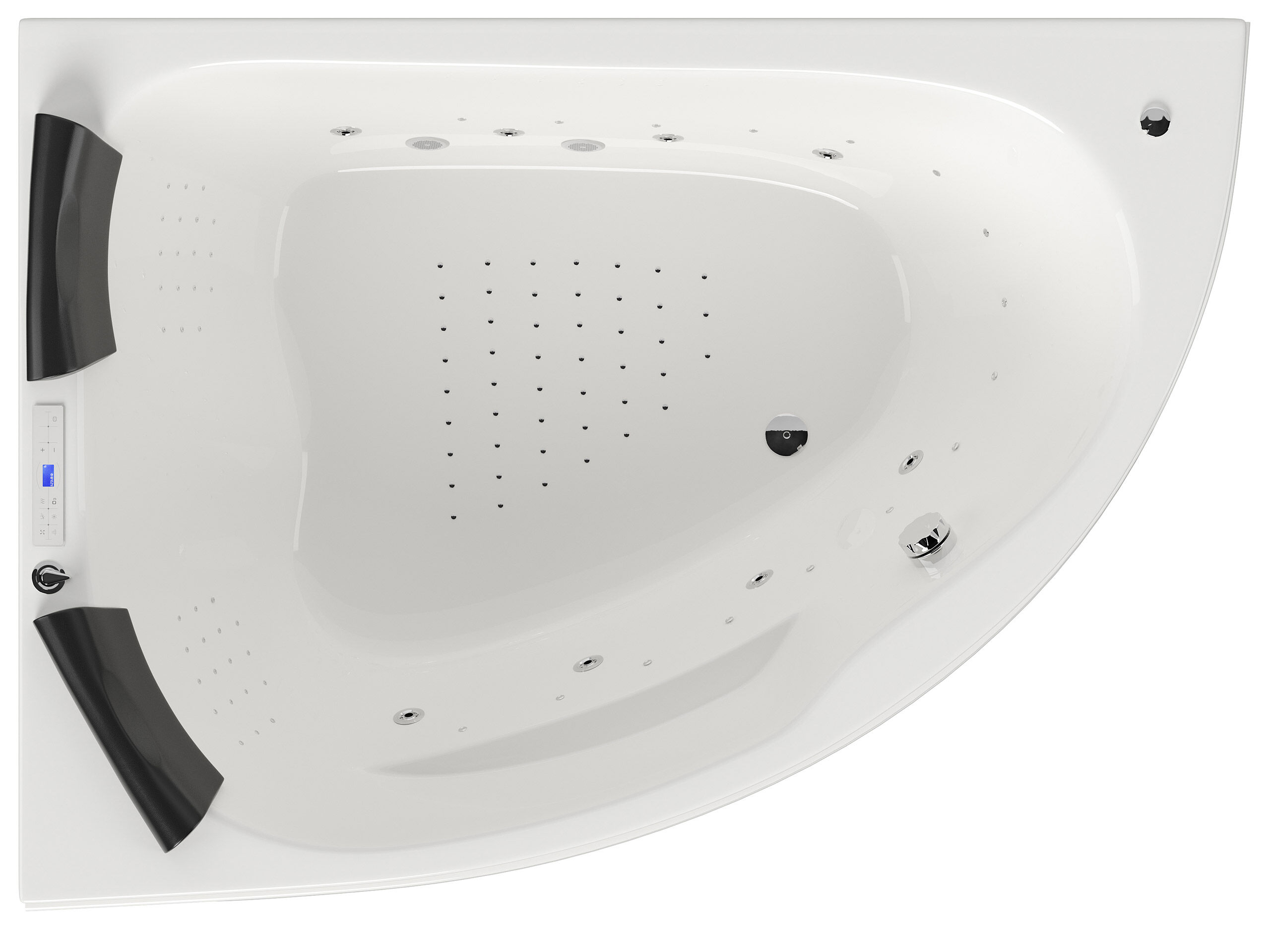 Whirlpool Royal XL Ultra 180 links Made in Germany 89 Düsen Befüllung Überlauf