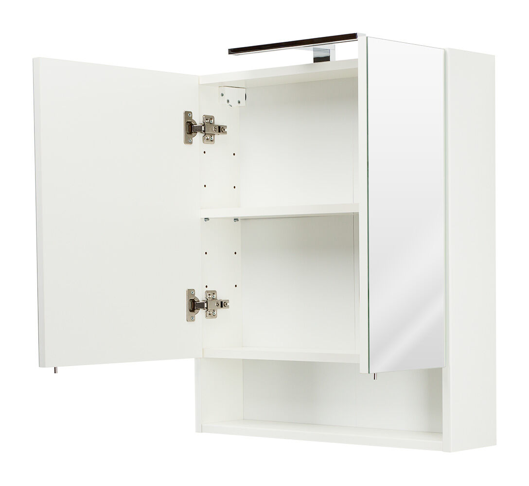 Spiegelschrank 60 cm weiss