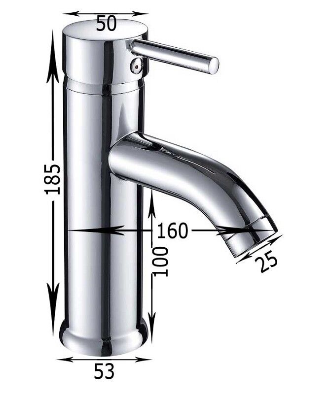 Columna Einhebel- Waschtischmischer