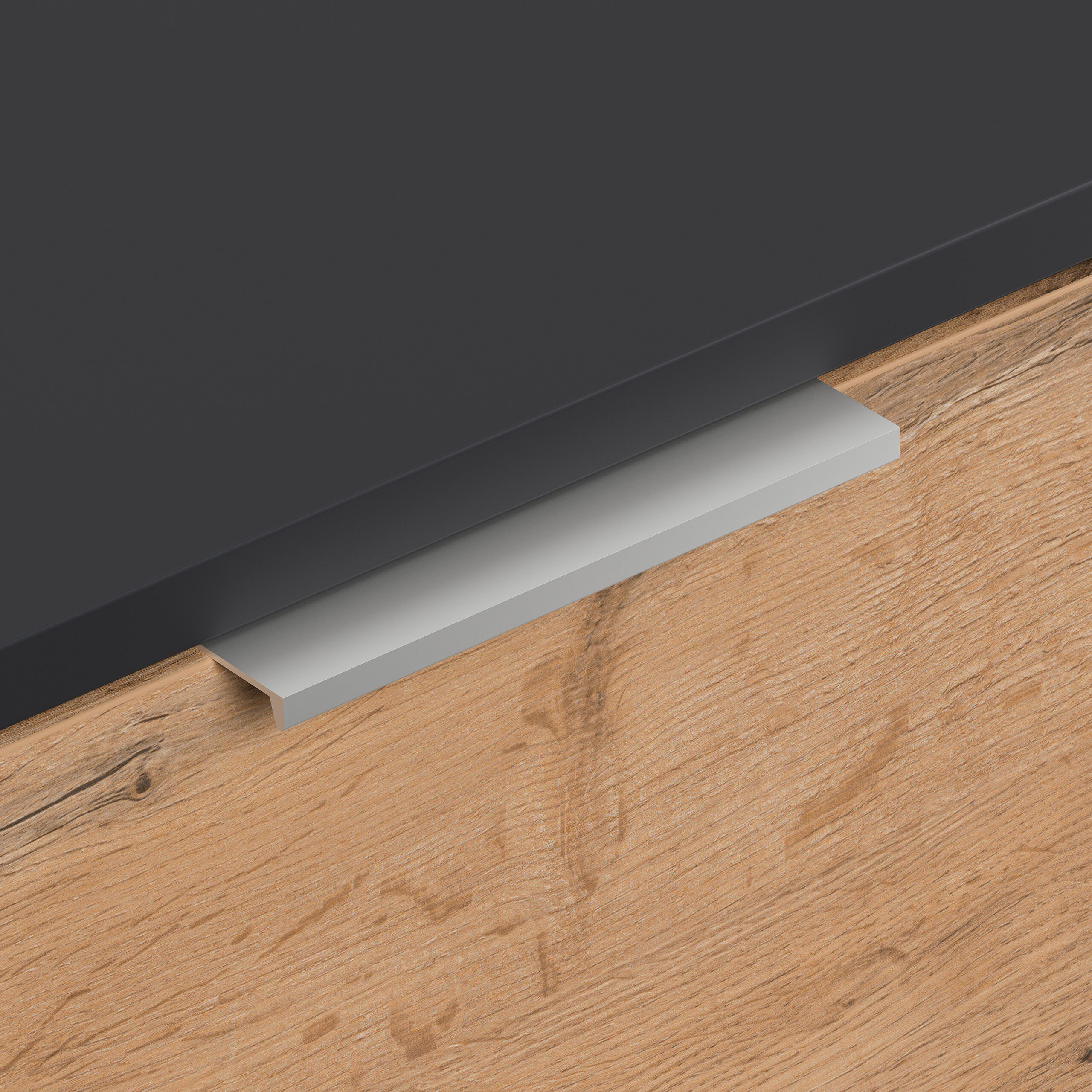 Design Nachttisch Kommode Artem 60cm, 2 Softeinzüge Oak