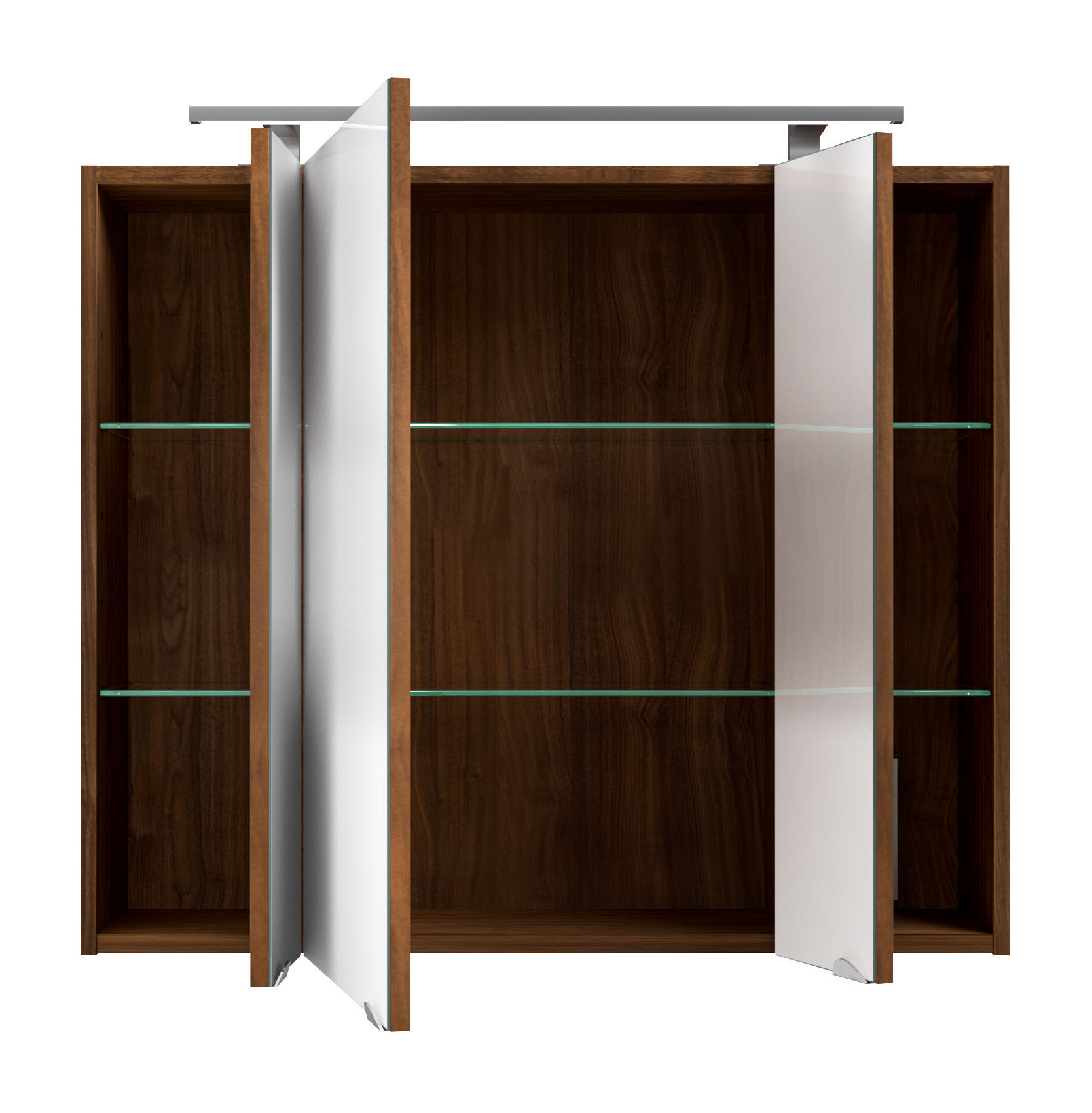 Spiegelschrank Rima 80 cm Walnuss