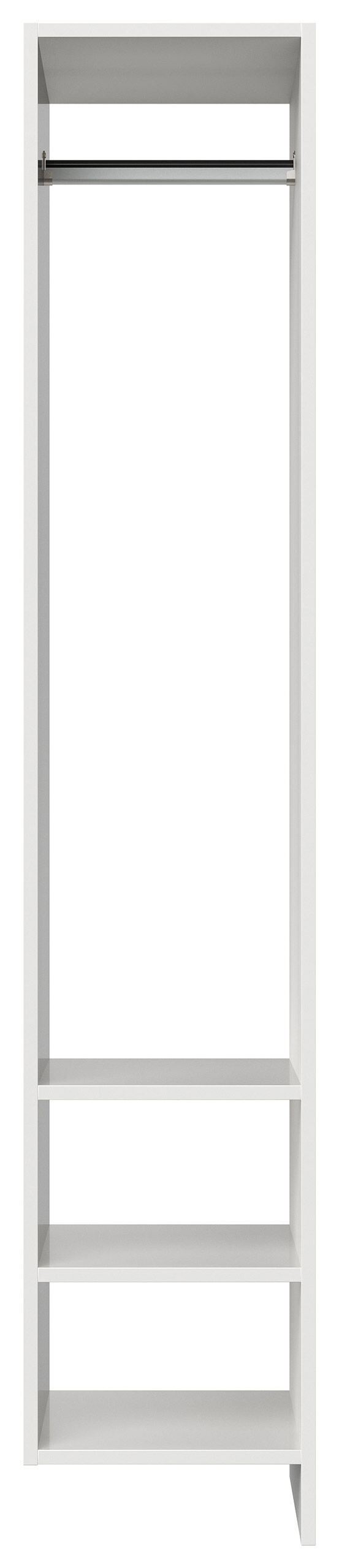 Garderobe Set Atrio 3tlg 42 Paar Schuhschrank Spiegel lackiert Weiß Hgl