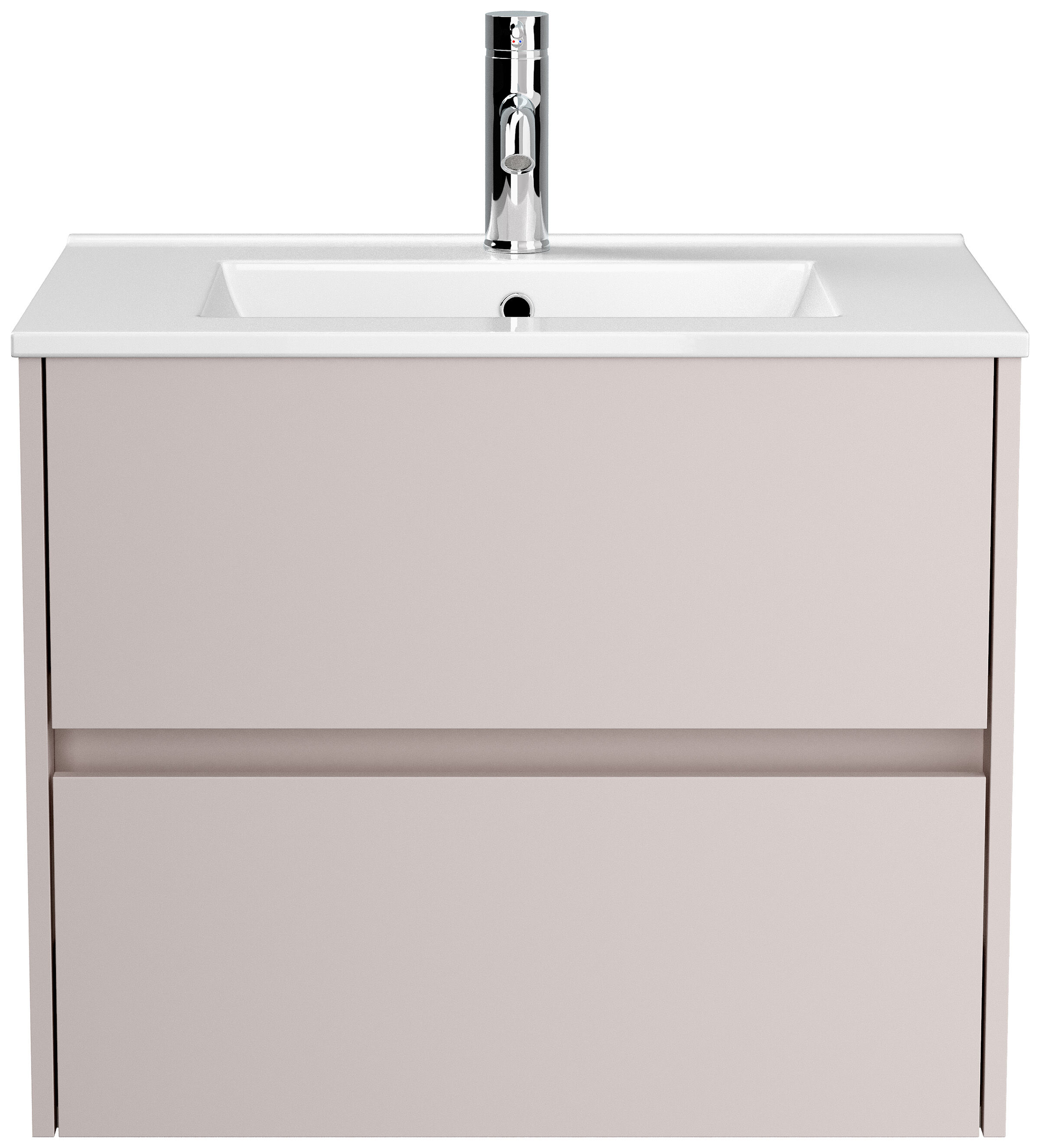 Badmöbel Taifun & Waschtisch 70 cm 2 Greifraum SoftClose Auszüge Kaschmir