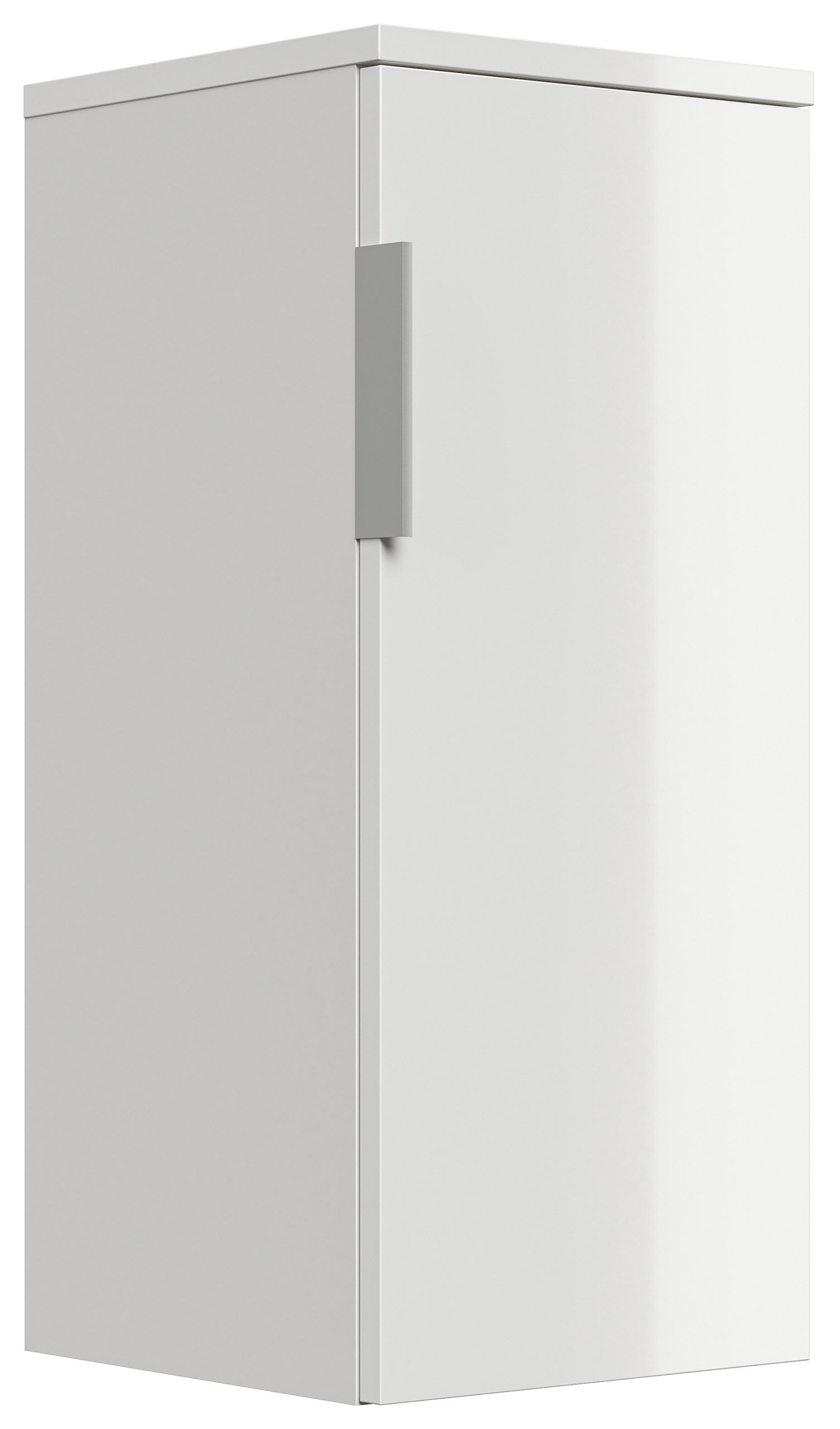 Badschrank 2er Set Vega zur Wandmontage Weiss Hgl / Weiss Matt