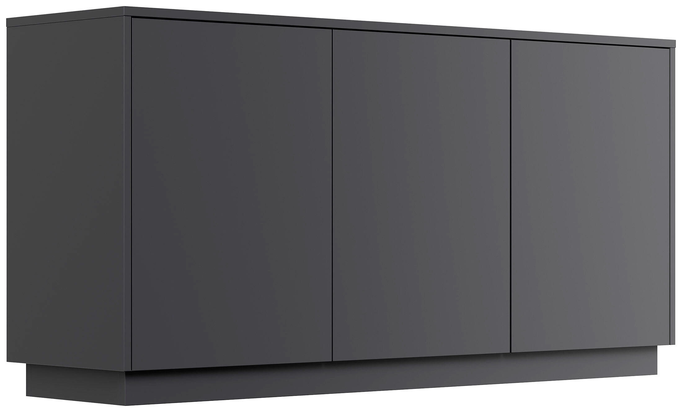 Design Sideboard Kommode Genesis B stehend 150cm 3 Türen Grafit