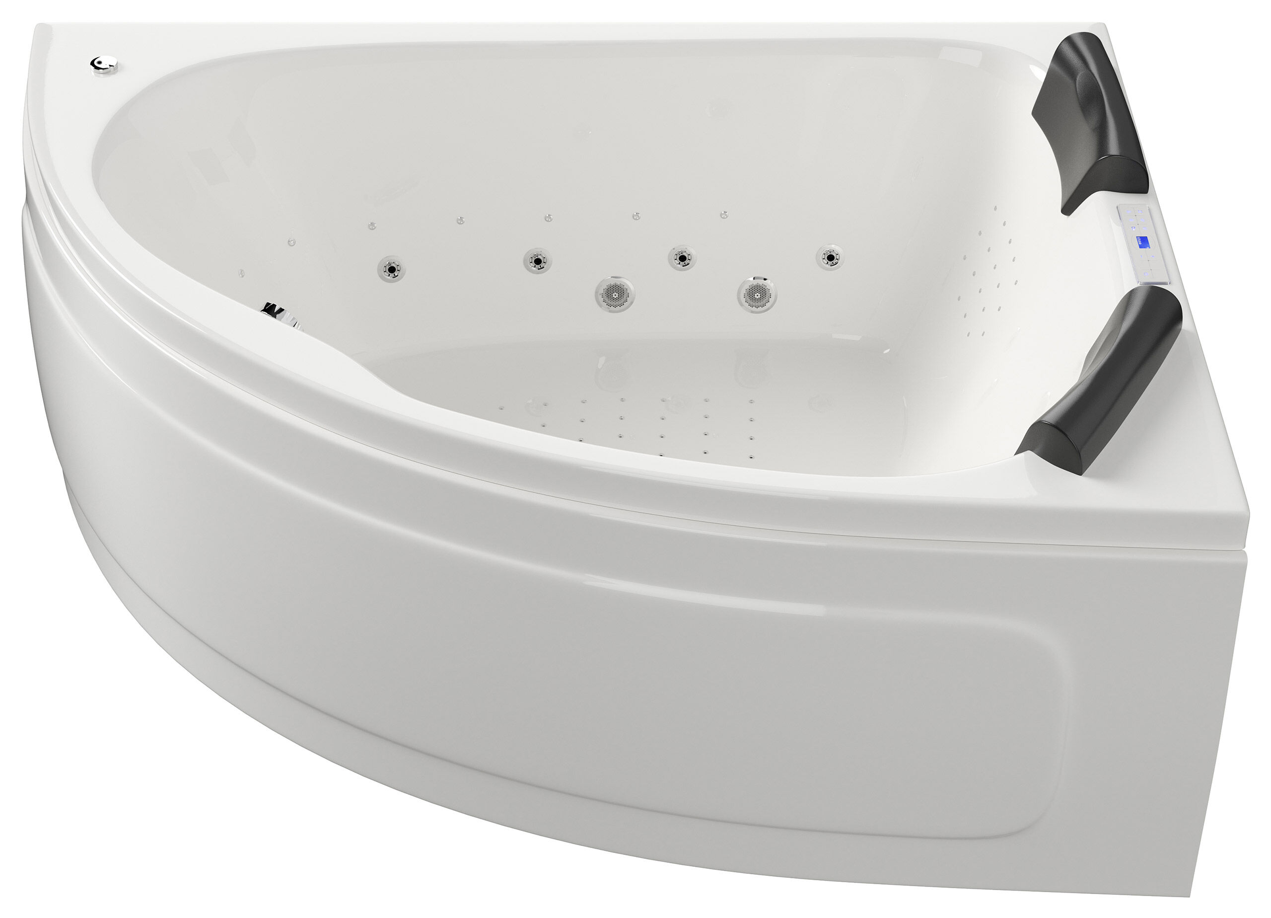 Whirlpool Royal XL Ultra 180 rechts Made in Germany 89 Düsen Befüllung Überlauf