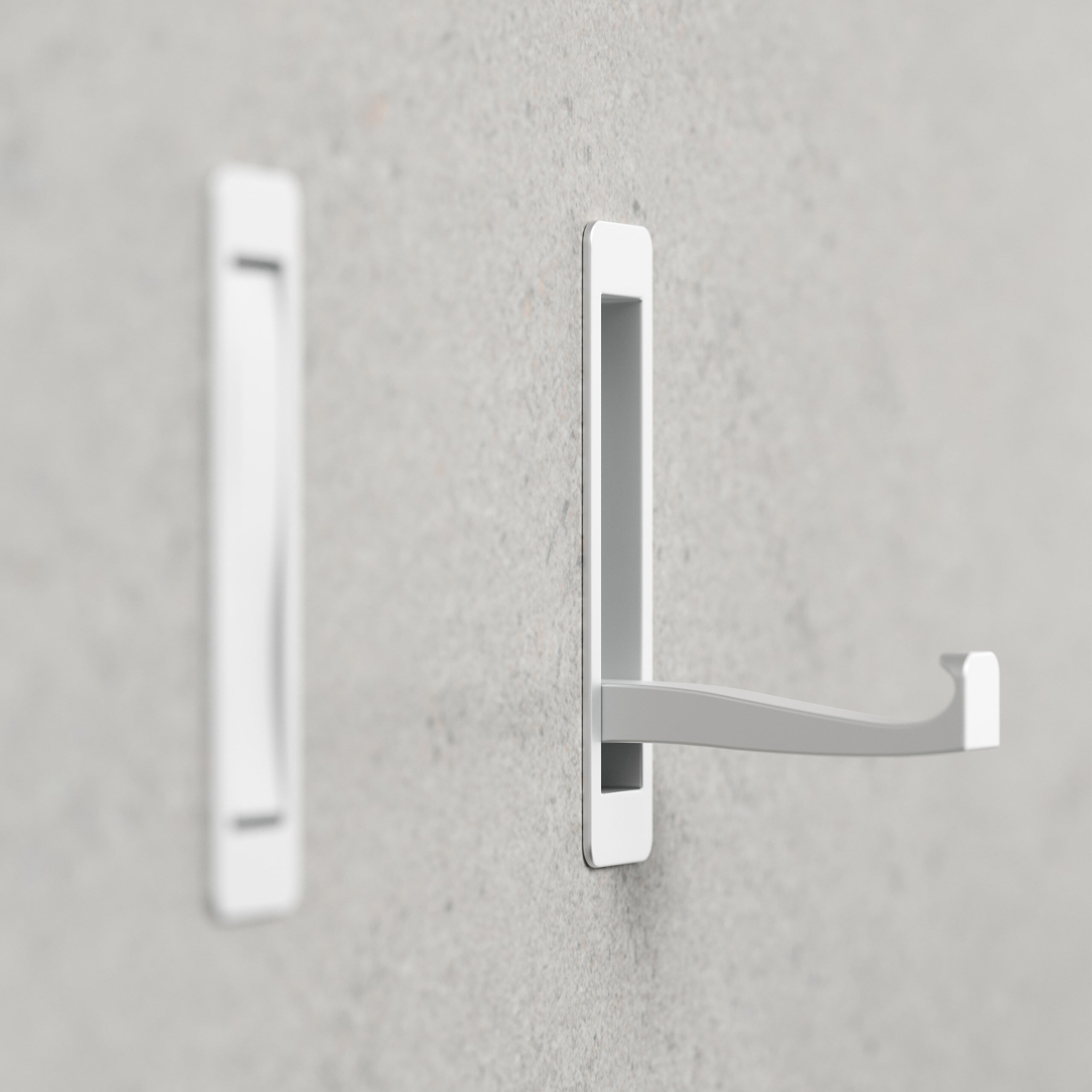 Garderobe Blu-M  3 tlg Konsole Push-to-open Spiegel Paneel 6 Paar Stein