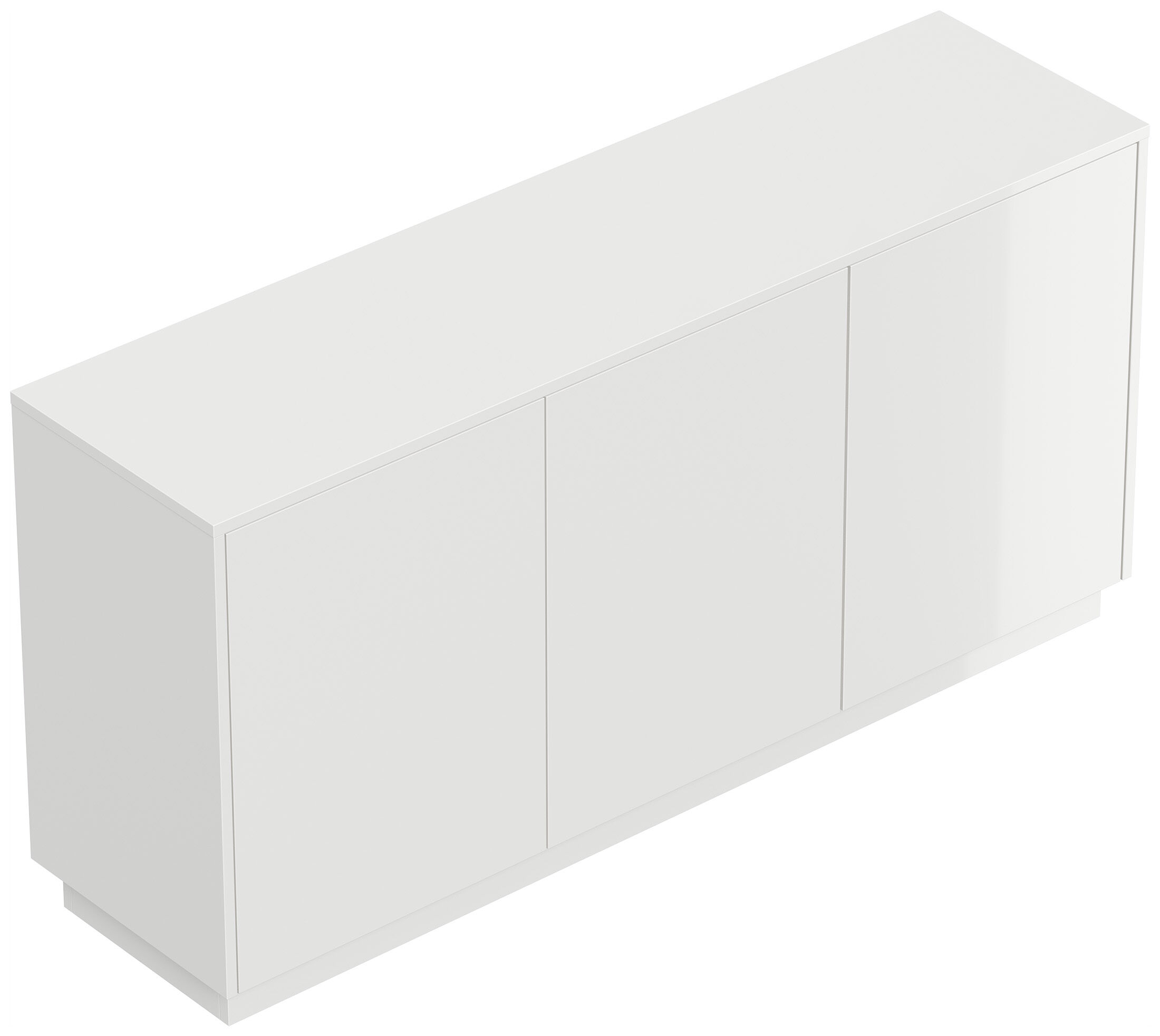 Design Sideboard Kommode Genesis B stehend 150cm 3 Türen Grafit