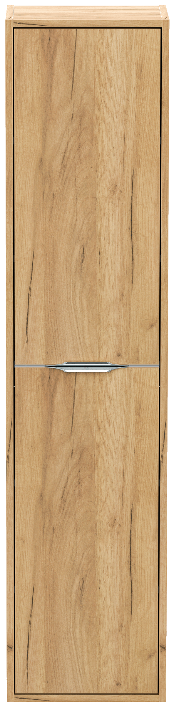 Hochschrank Elements 35x150cm Softclose Türen eiche gold