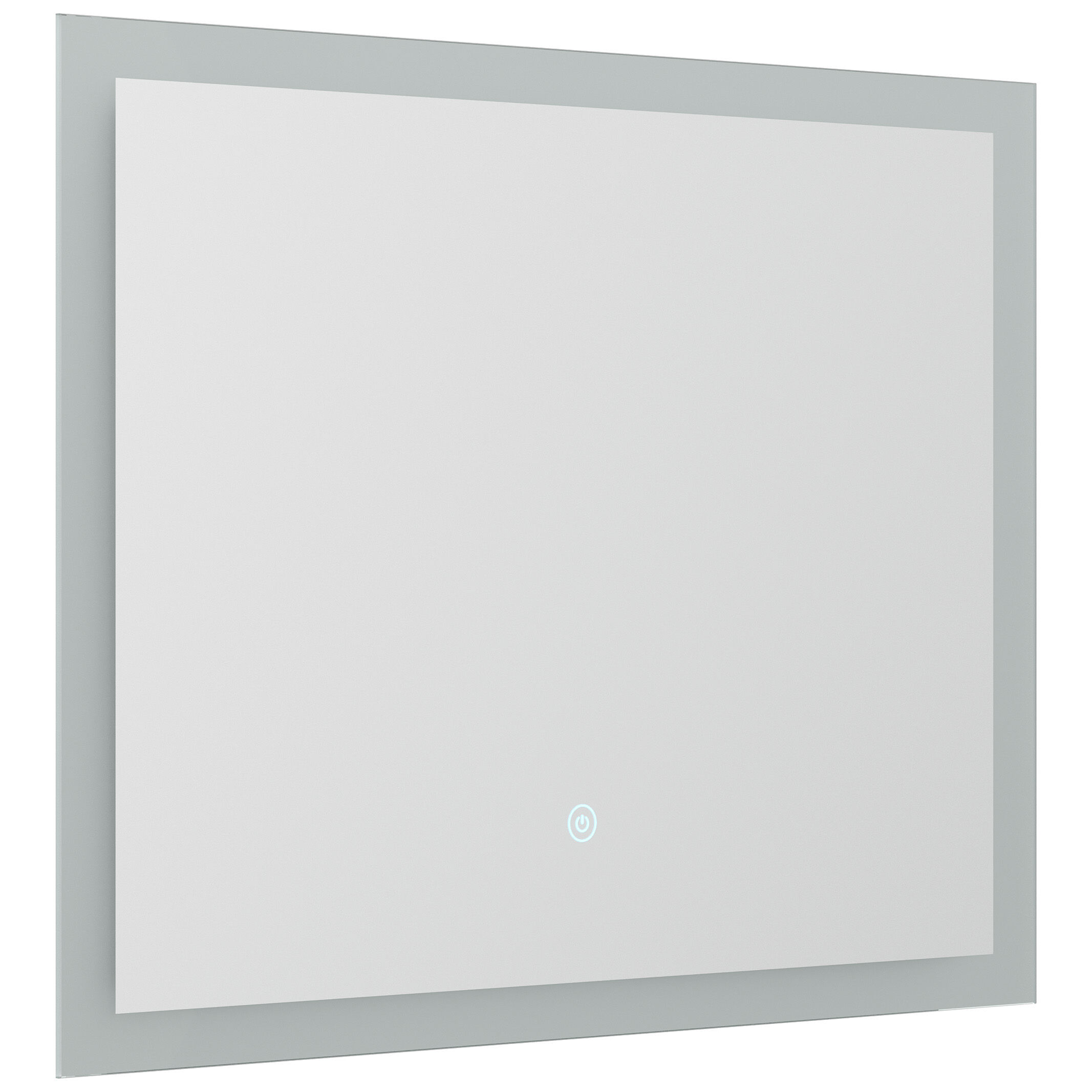 Badmöbel Mars 700 2-teilig mit LED Spiegel SlimLine grafit