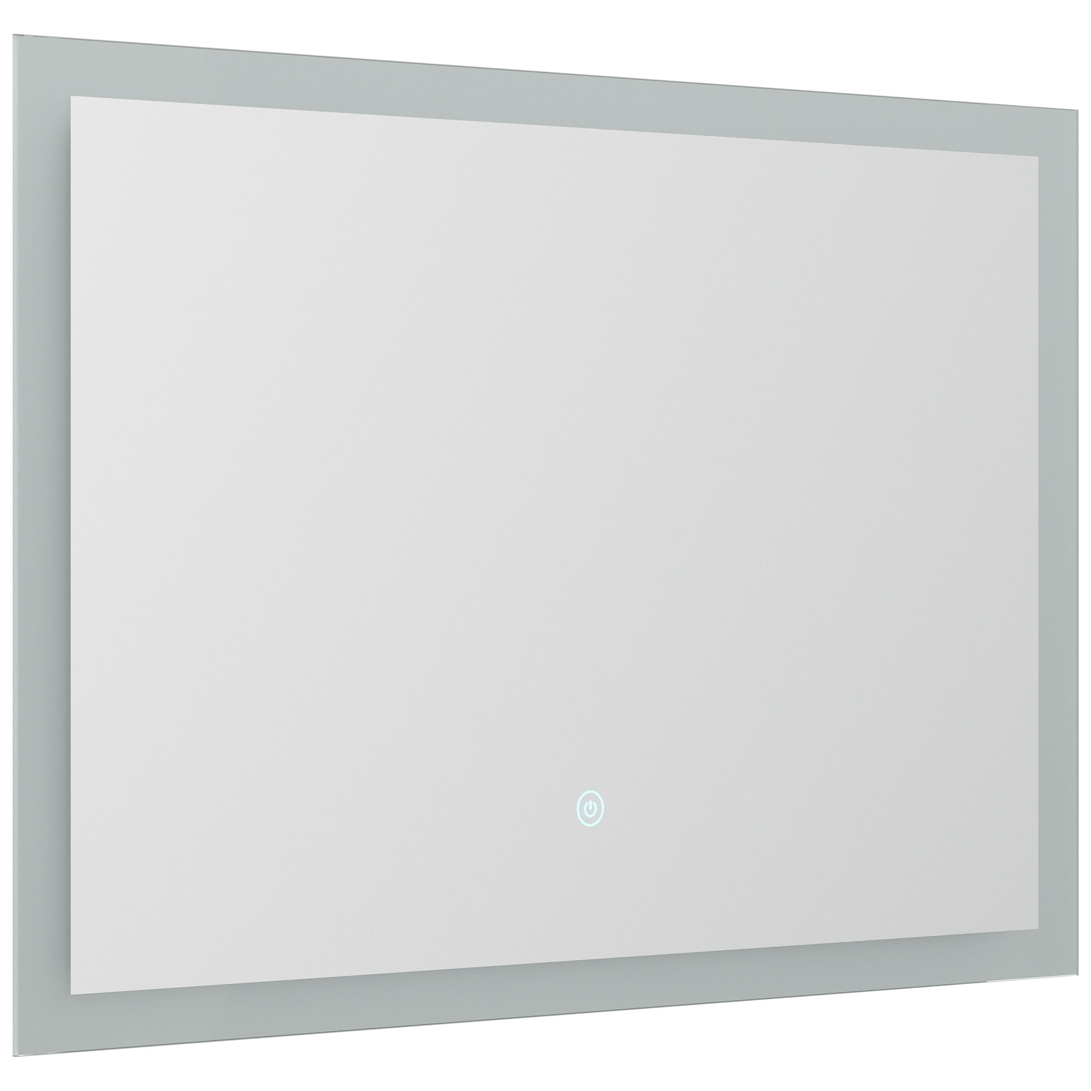 Badmöbel Mars 800 2-teilig mit LED Spiegel SlimLine eiche gold