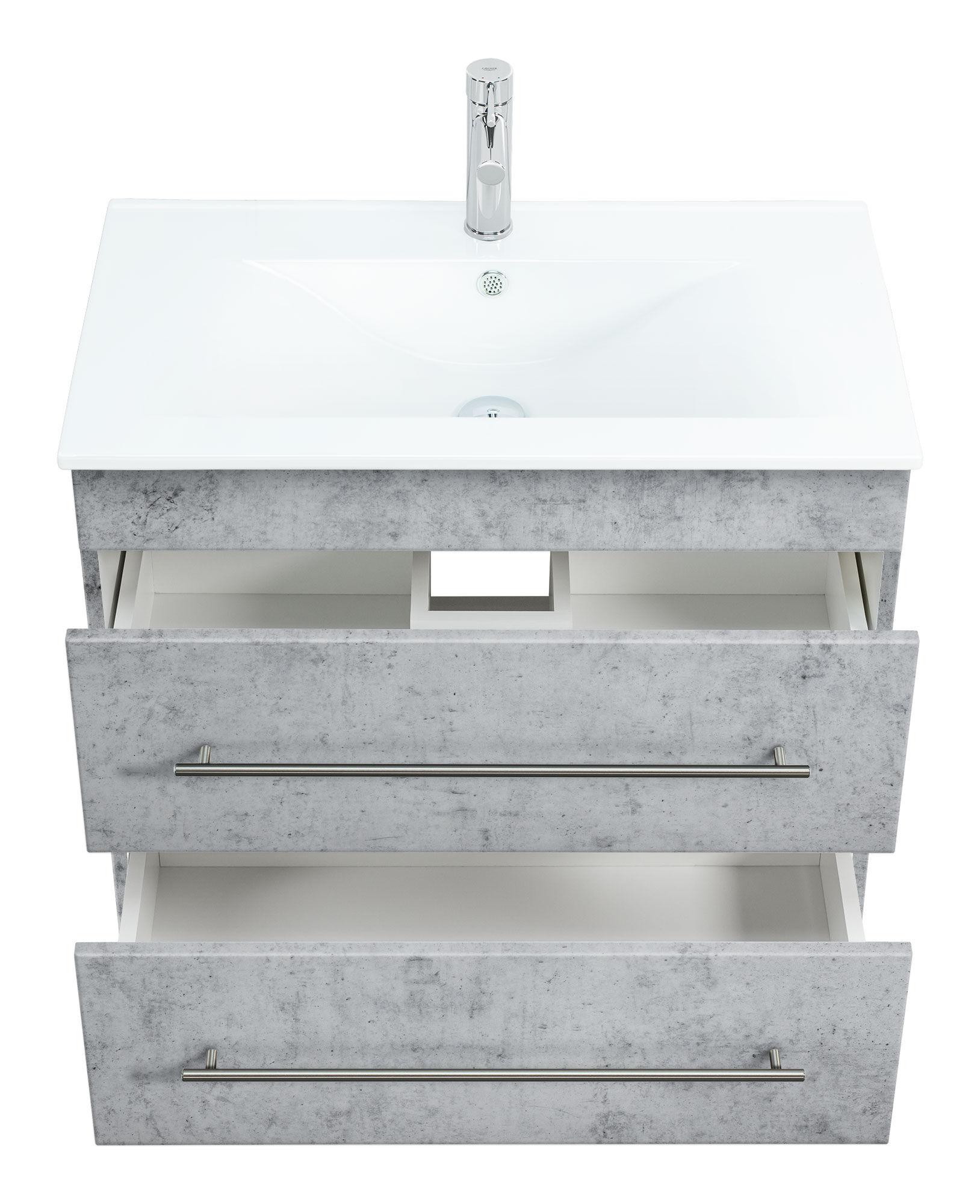 Stand Badmöbel Casa Infinity 750 SoftClose beton