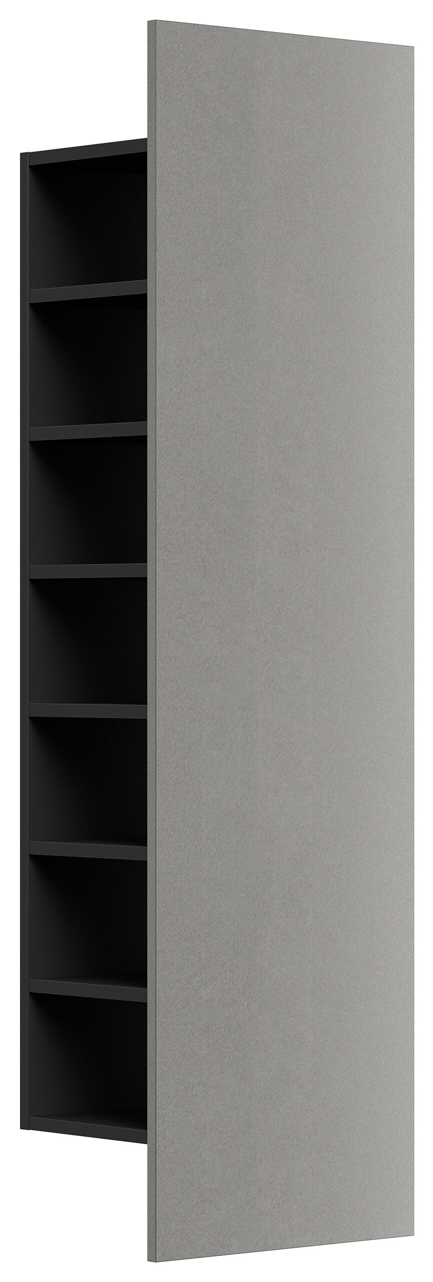 Schuhregal Vestis 7 Paar Asche
