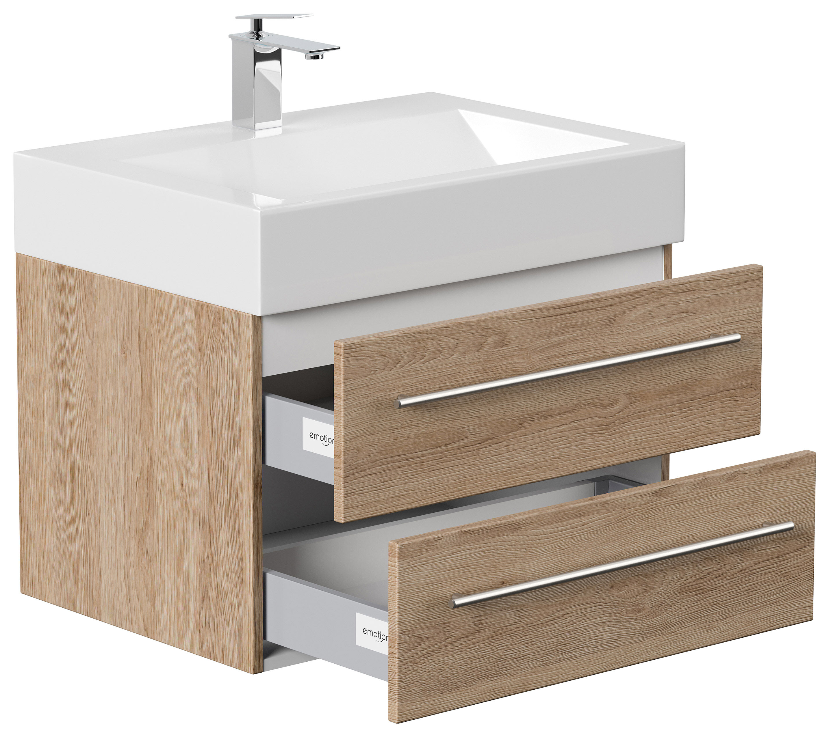 Badmöbel Design 700 eiche hell