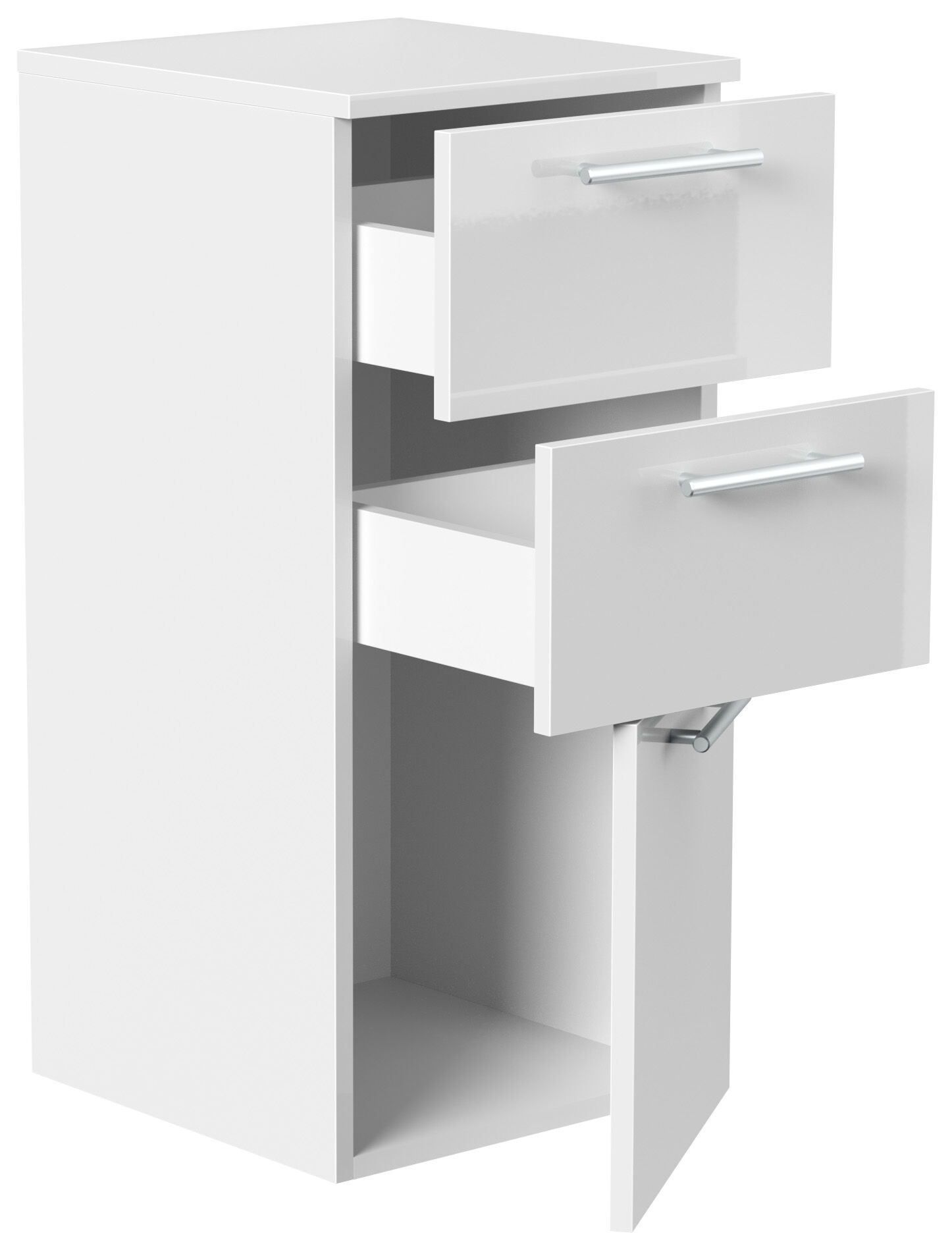 Midischrank 75cm eiche gold