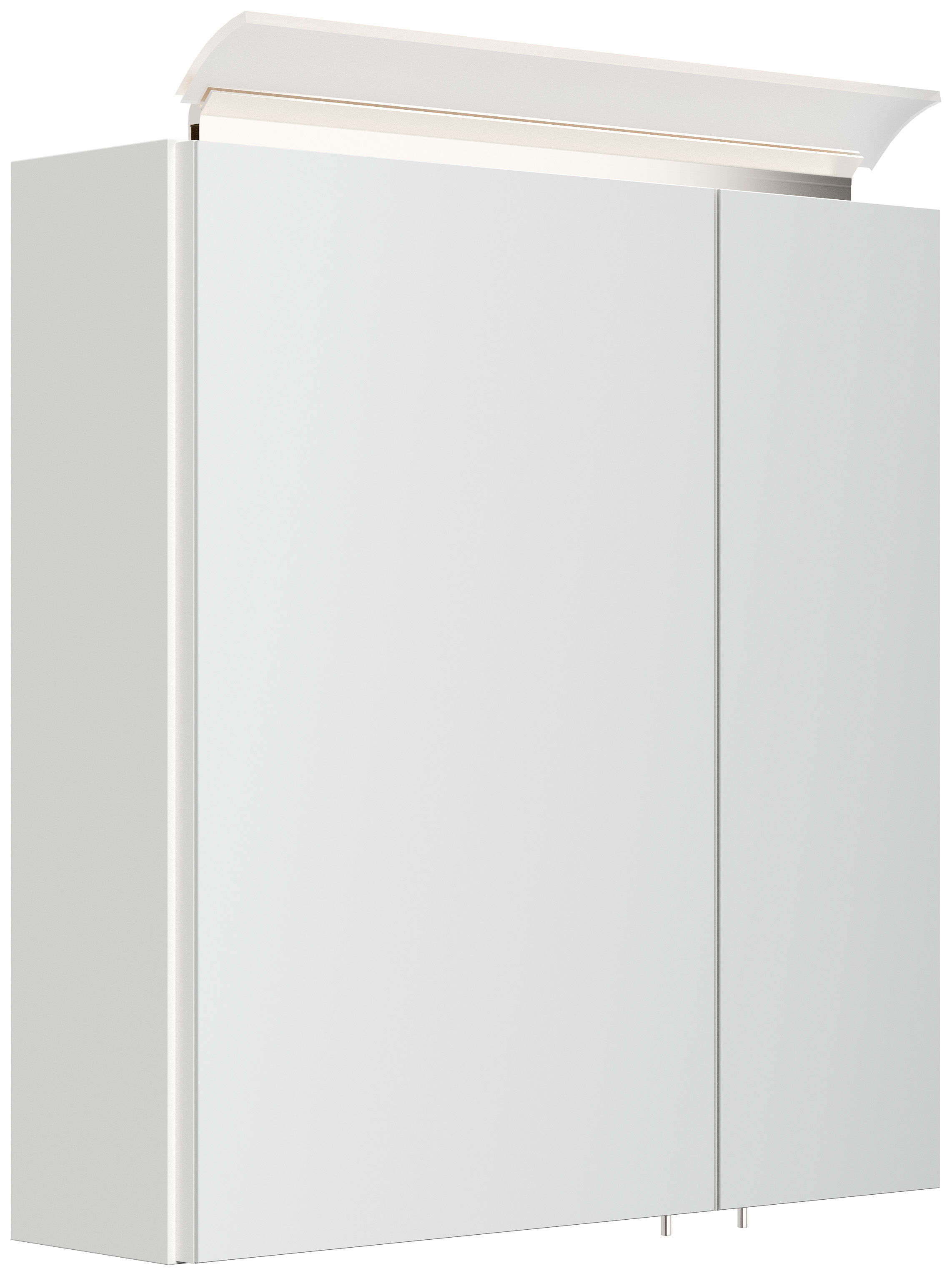 Badmöbel Set Firenze 60 2tlg. Spiegelschrank Softclose weiß hochglanz