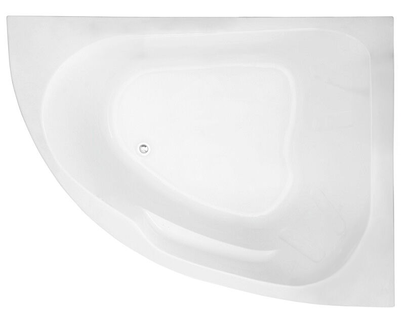 Langeckige Badewanne Royal 160x125 links 