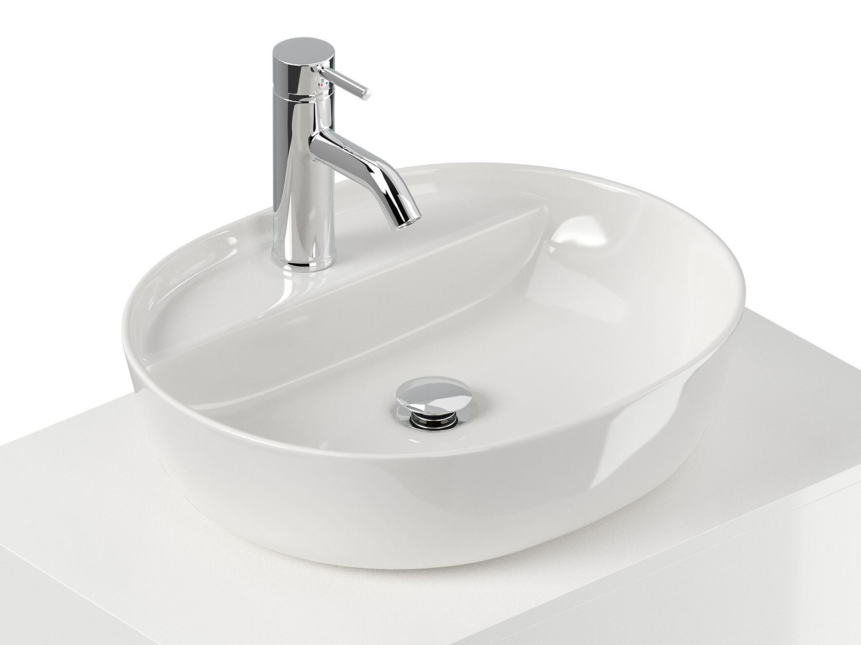 Aufsatz-Waschtisch Daphne 52 cm