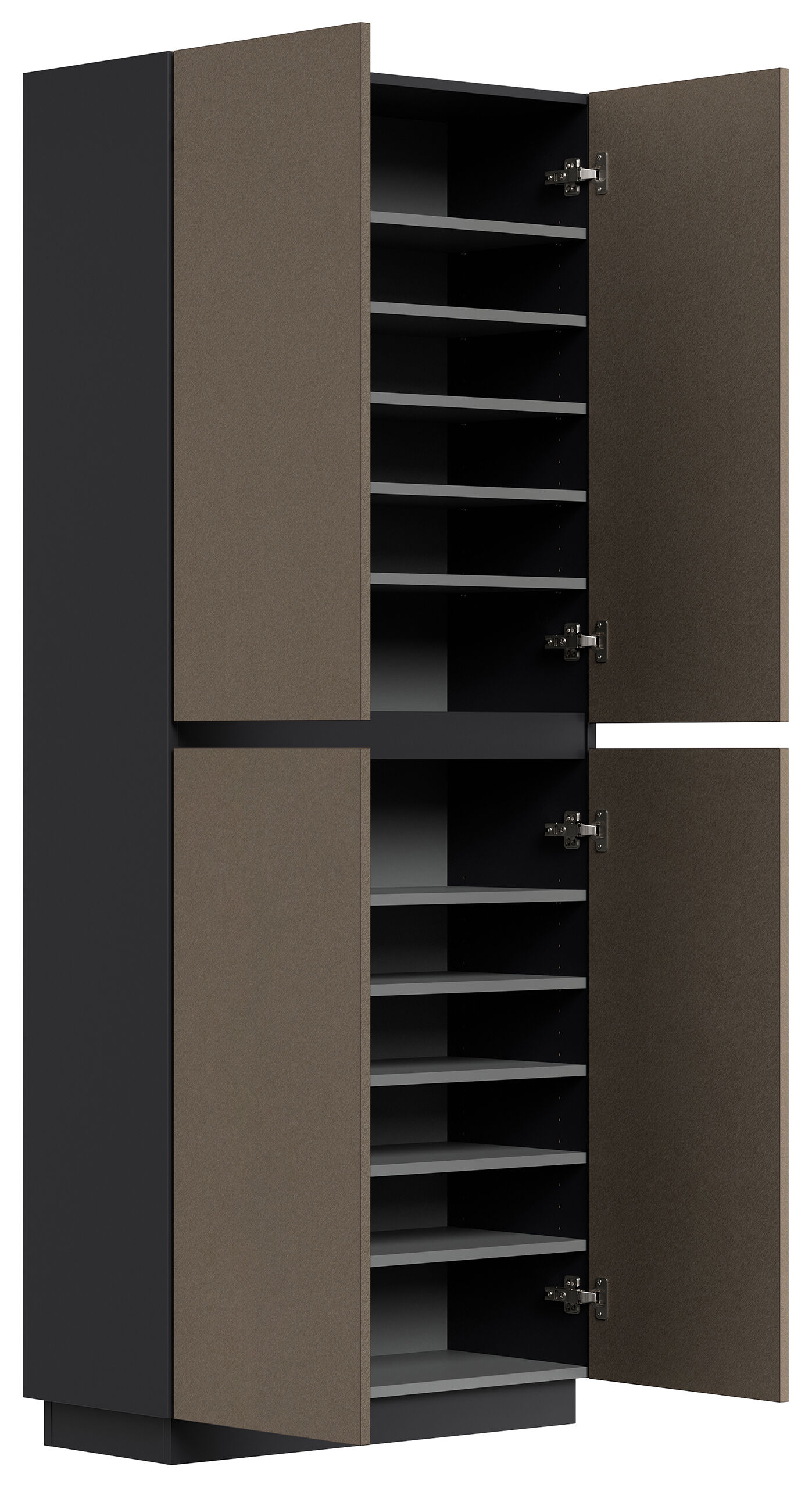 Schuhschrank Pes 4 Türen 36 Paar Sand