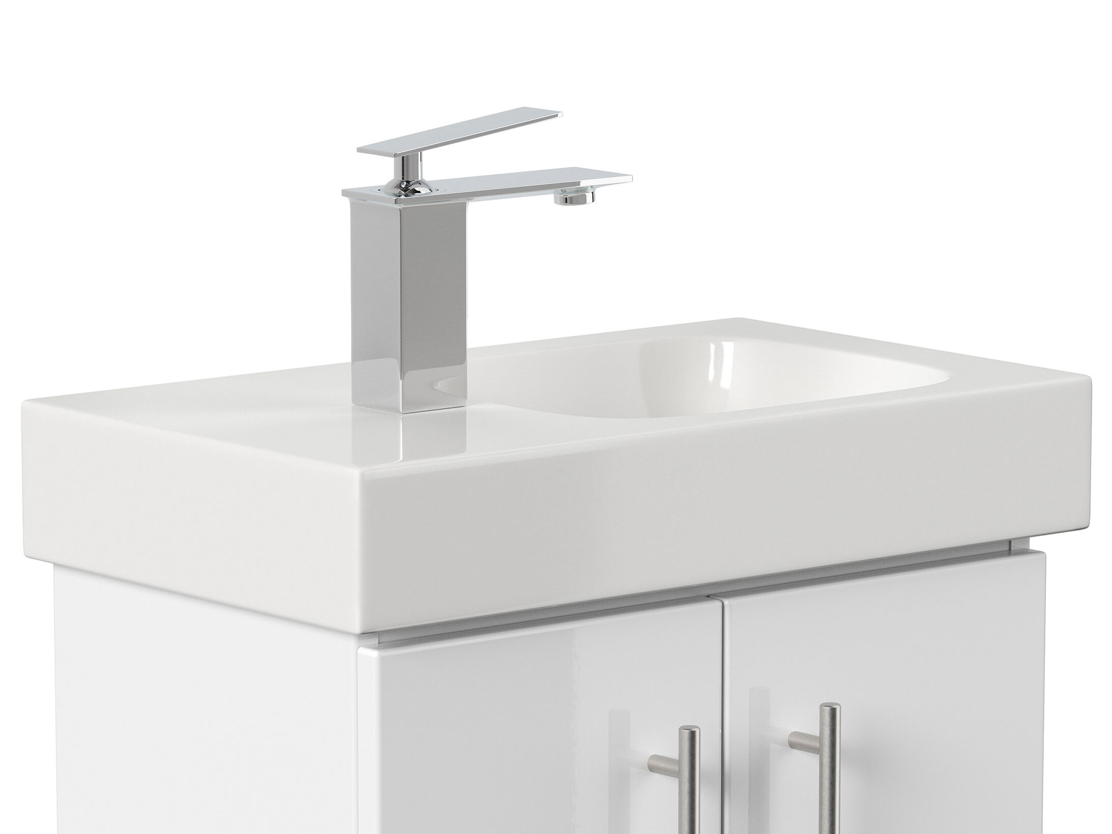 Geberit Icon XS 53 cm links Waschbecken