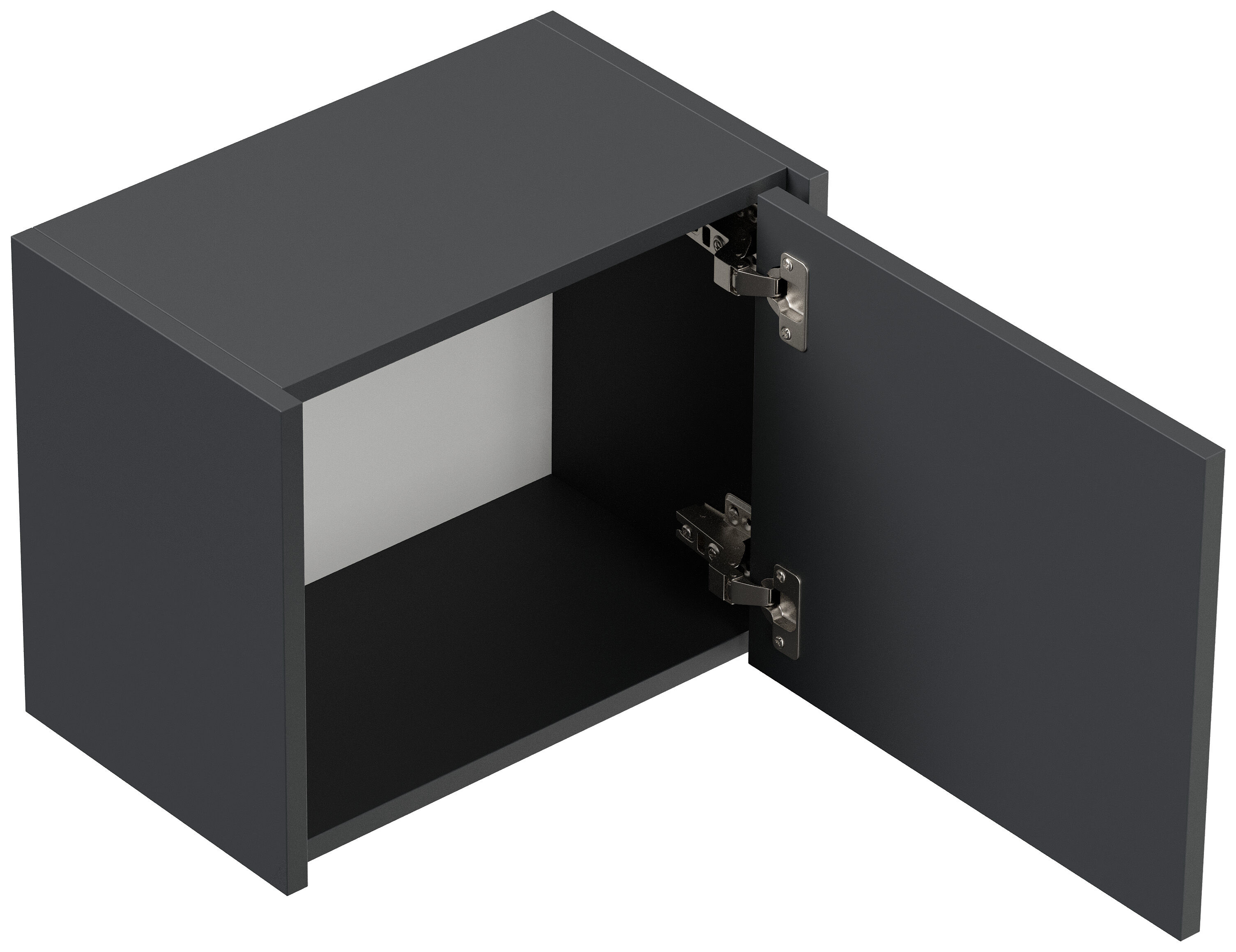 Doppel-Badmöbel Set Taifun 4tlg. 120cm LED Spiegel 3er Boxen & Hochschrank eiche