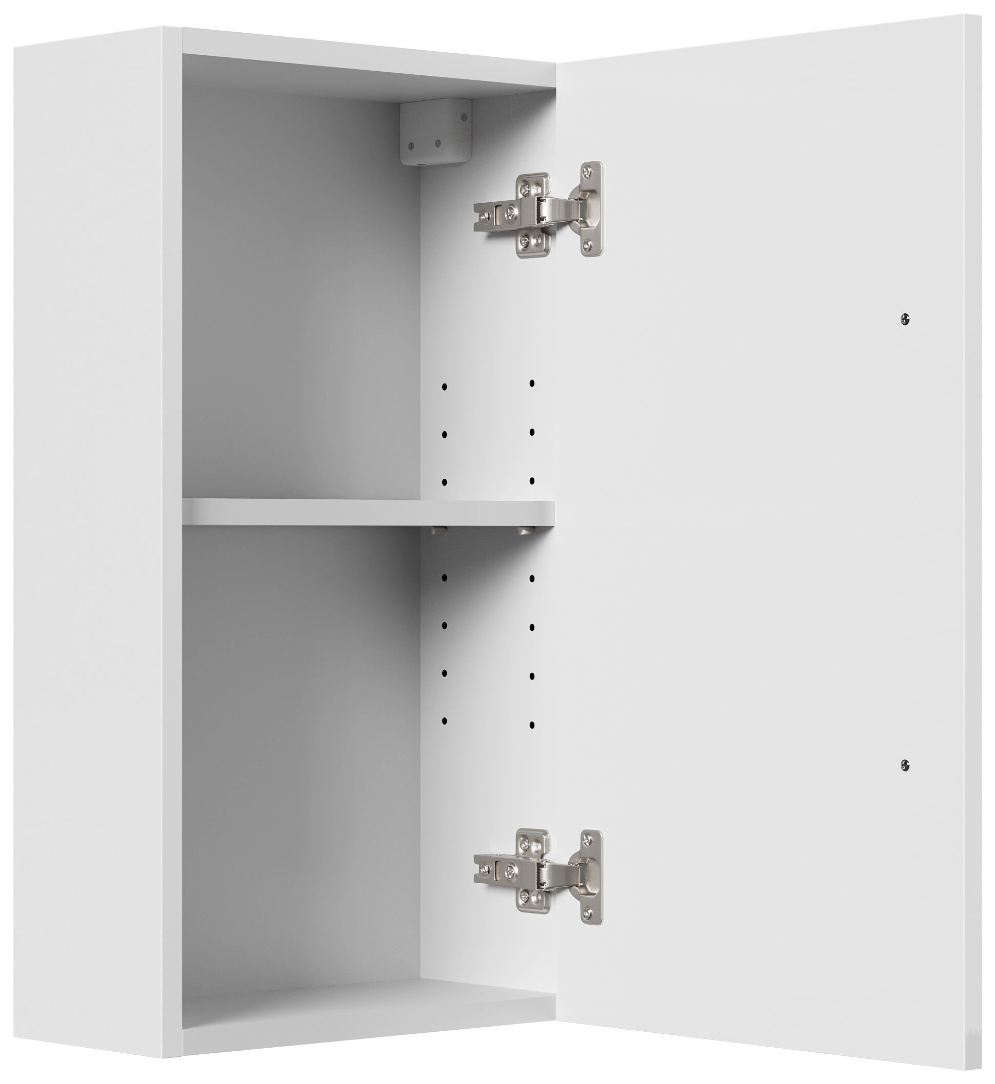 Badmöbelset Persepolis XL 5-teilig LED-Spiegel Seiten-, Hoch & Midischrank weiss